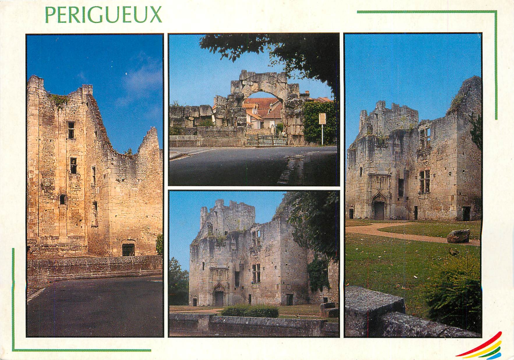 CPM Images de France Dordogne Periguex Chateau Barriere