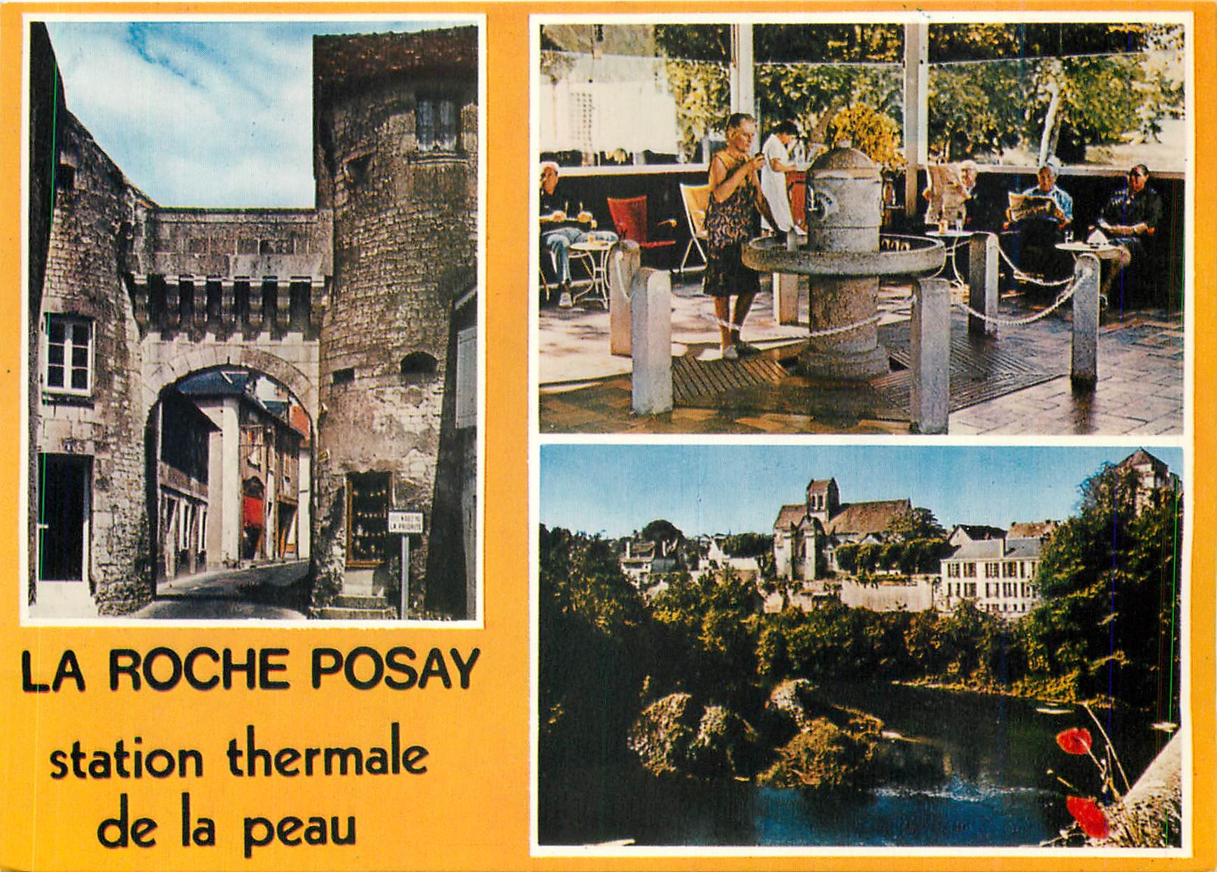 CPM La Roche Posay (Vienne)  Station thermale de la peau la porte de ville