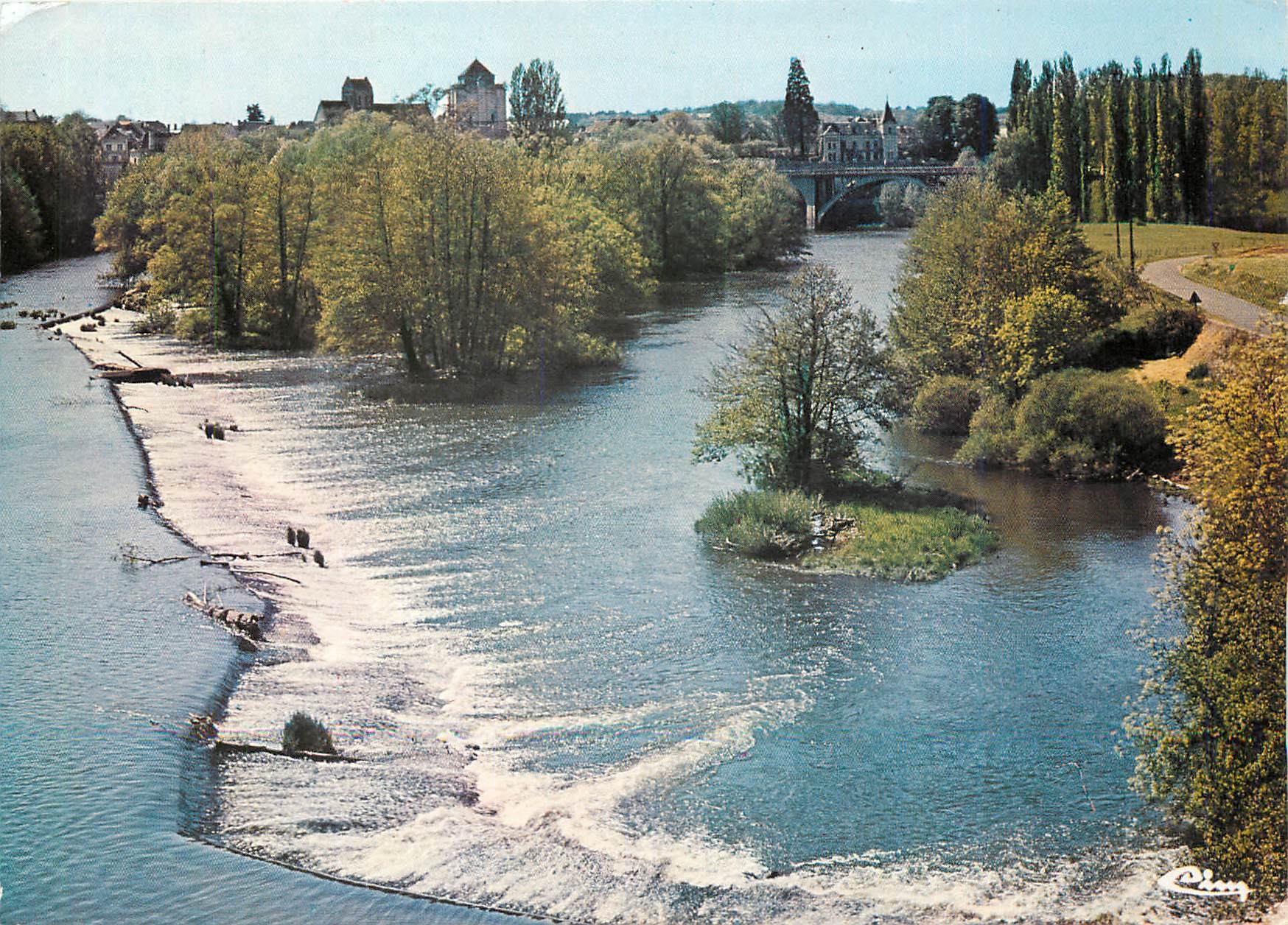 CPM La Roche Posay (Vienne) Confluent de la Creuse et de la Gartempe