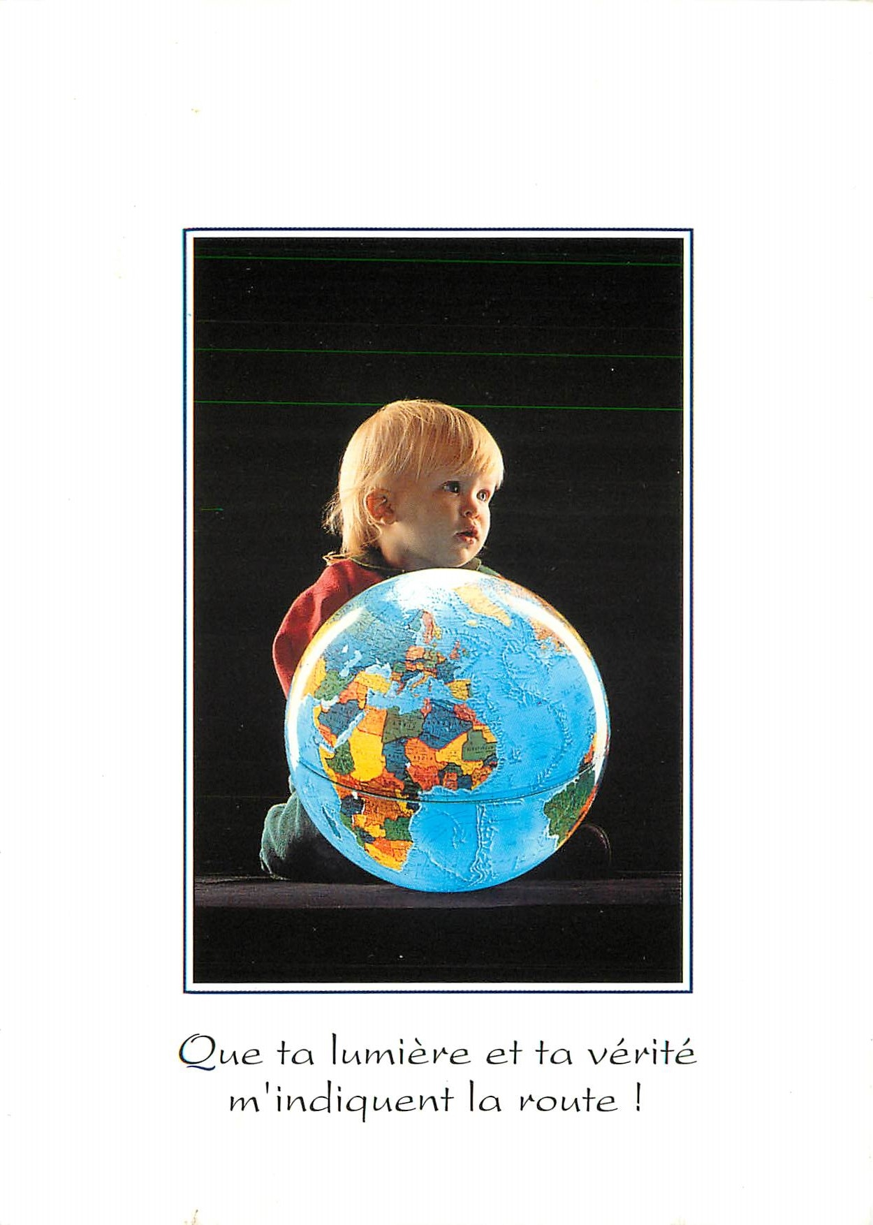 CPM Que ta lumiere et ta verite m'indiquent la route 