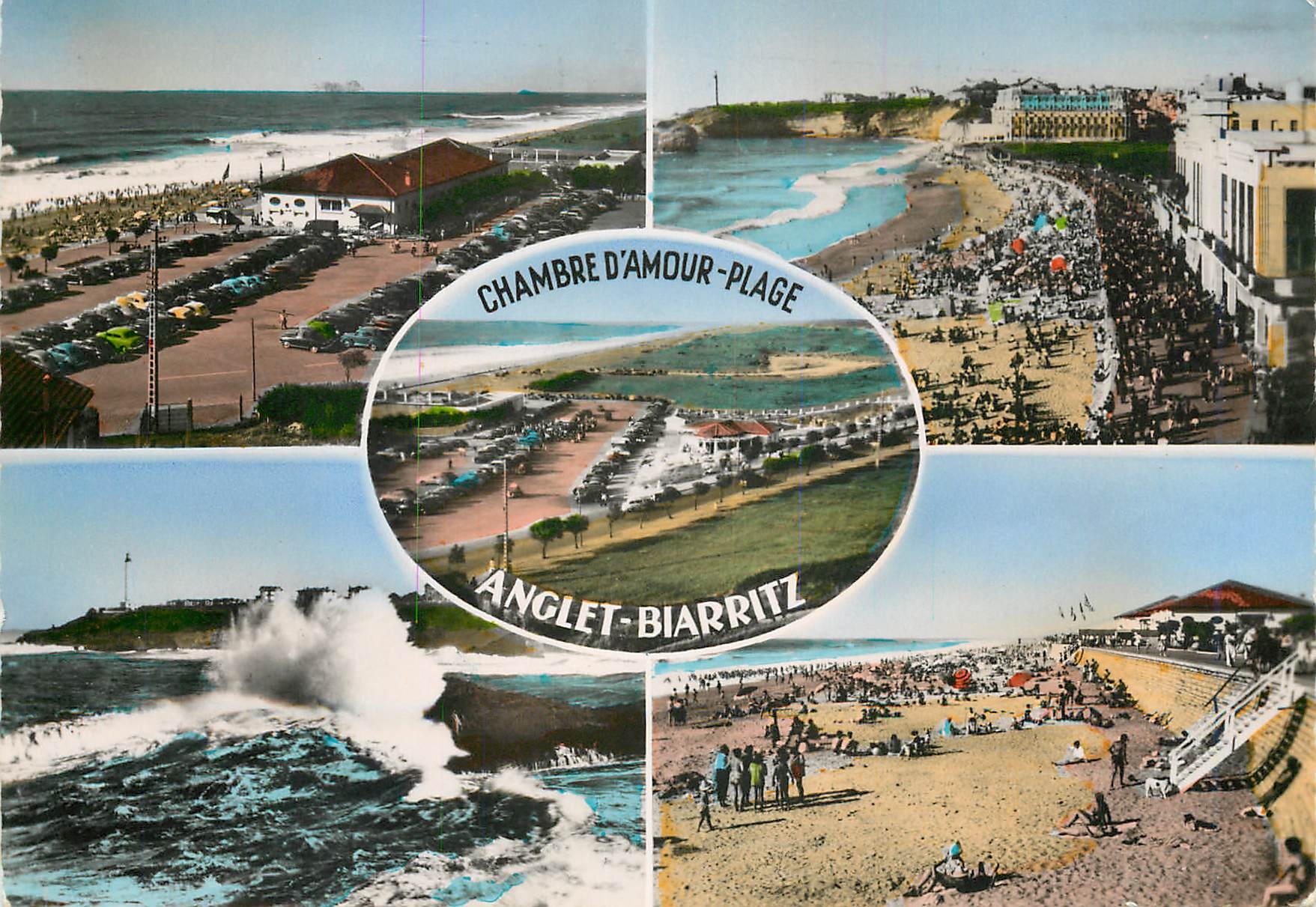 CPM Chambre d'Amour Plage Anglet Biarritz 