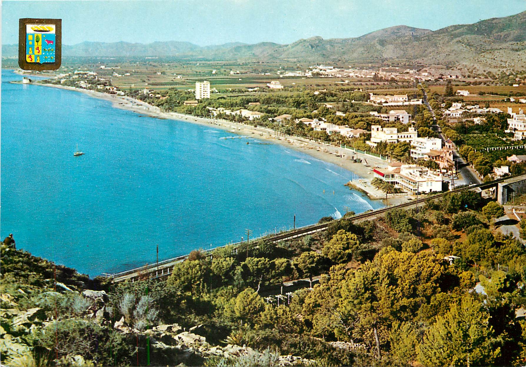 CPM Benicasim Vue generale des Villas 