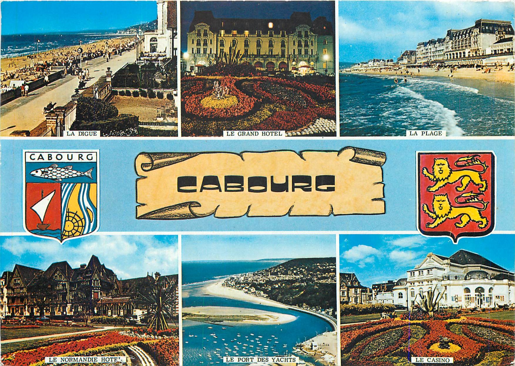 CPM Cabourg Calvados La Plage des Fleurs