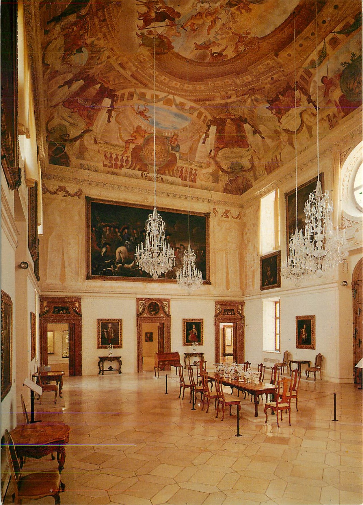 CPM Schloss Lustheim im Park Schleissheim vor Munchen