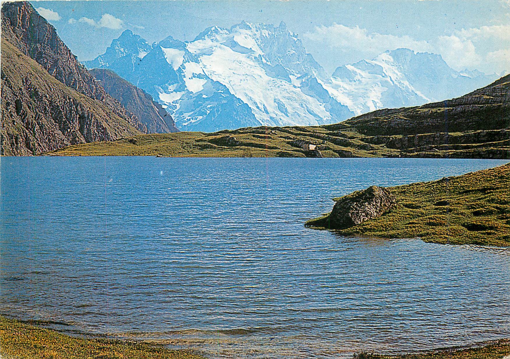 CPM Paysages de l'Oisans Le Lac du Goelon et la Meije