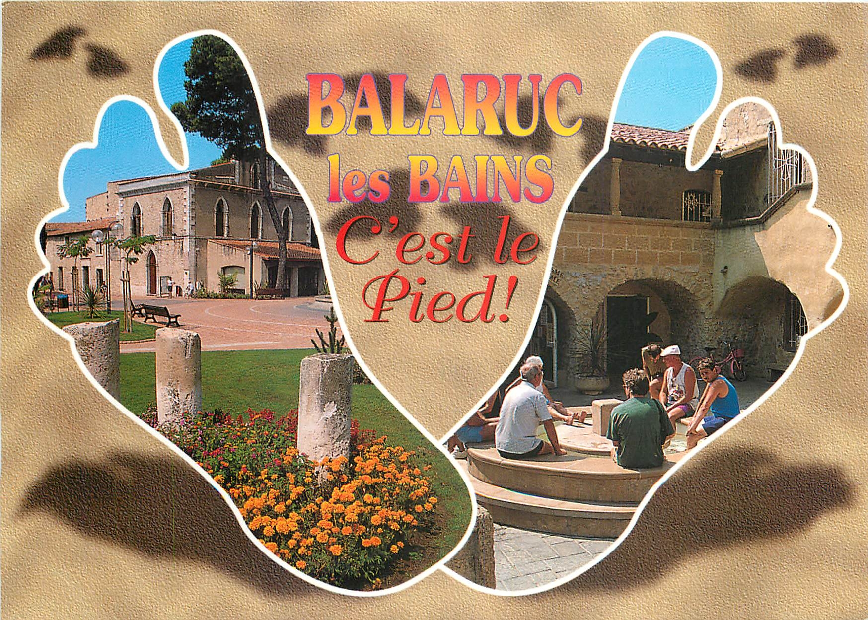 CPM Au bord de la Mediterranee Balaruc les Bains Herault 