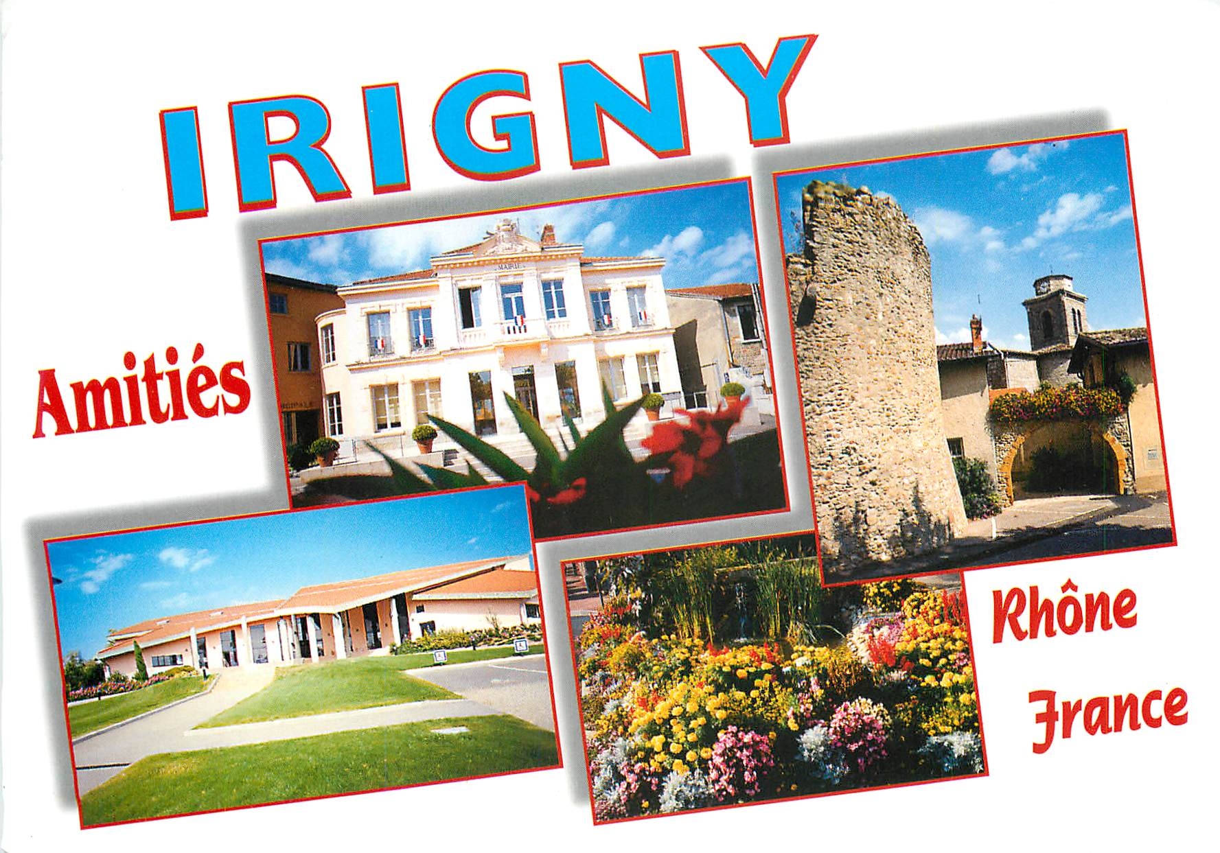 CPM Irigny Amities Rhone France 