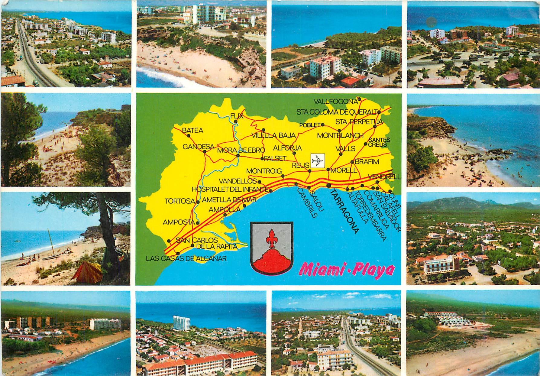 CPM Costa Dorada Tarragona Miami Playa Divers aspects de la ville