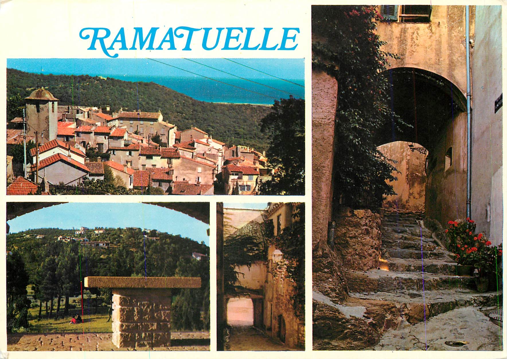 CPM Ramatuelle Var Vieux village des Maures