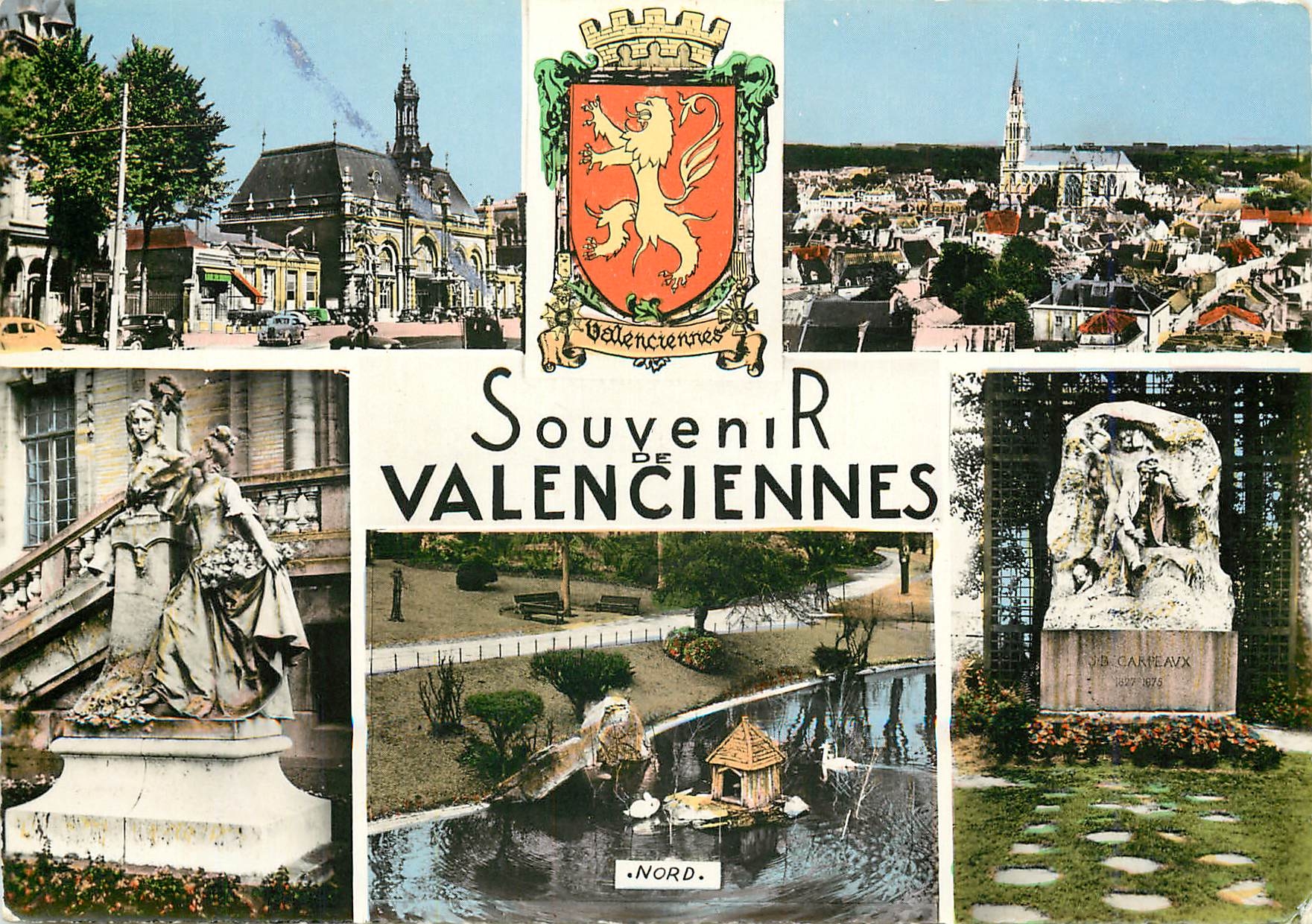 CPM Souvenir Valenciennes 