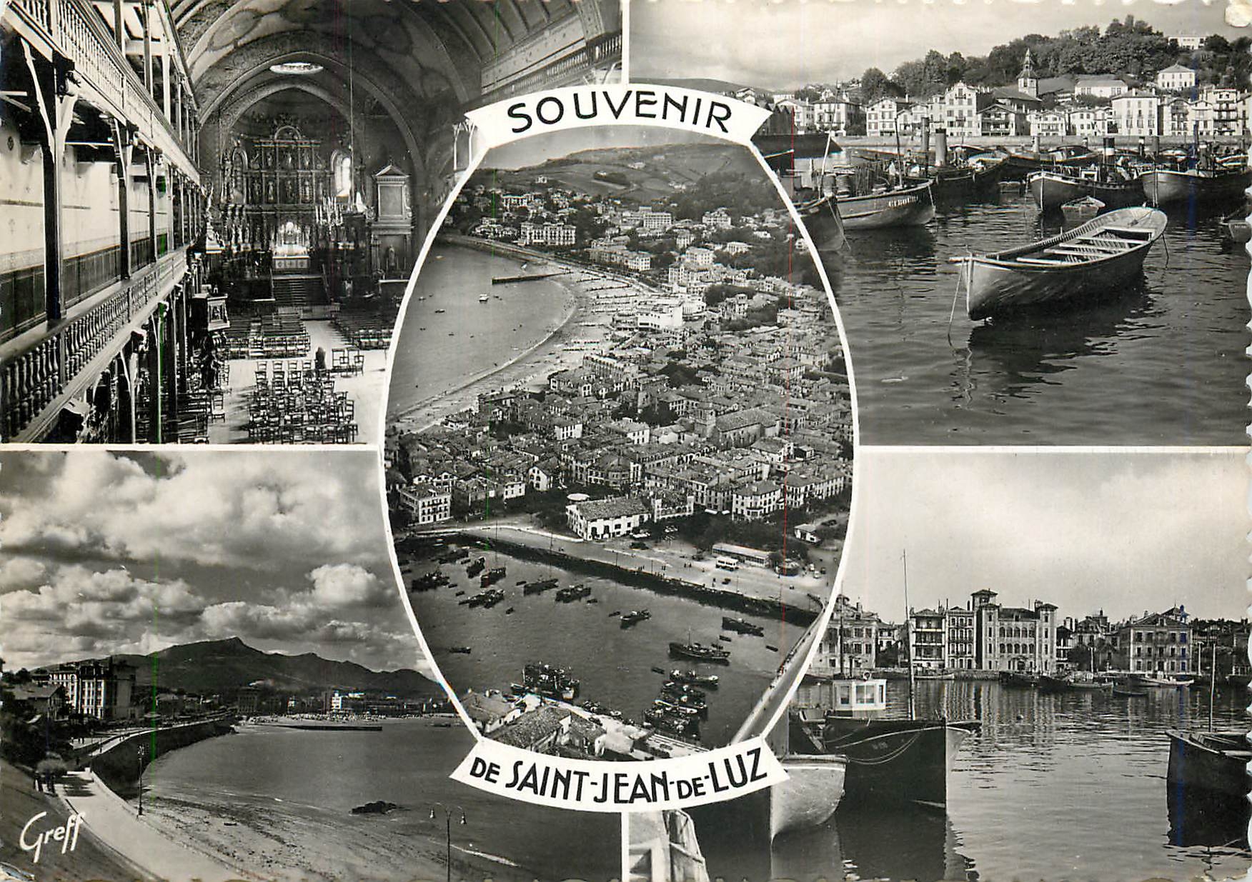 CPM Souvenir de Saint Jean de Luz 