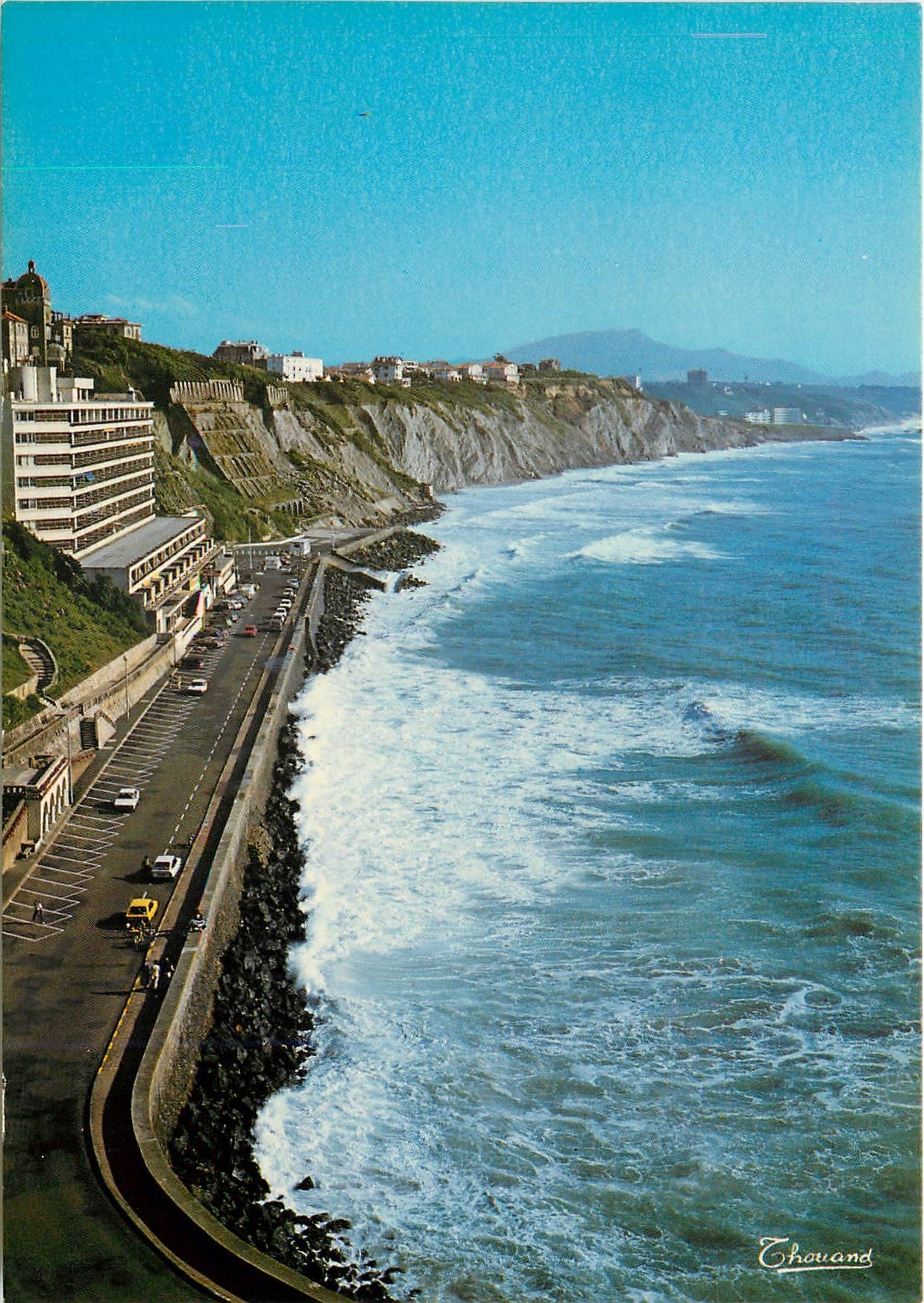 CPM Biarritz La Cote des Basques et la Rhune