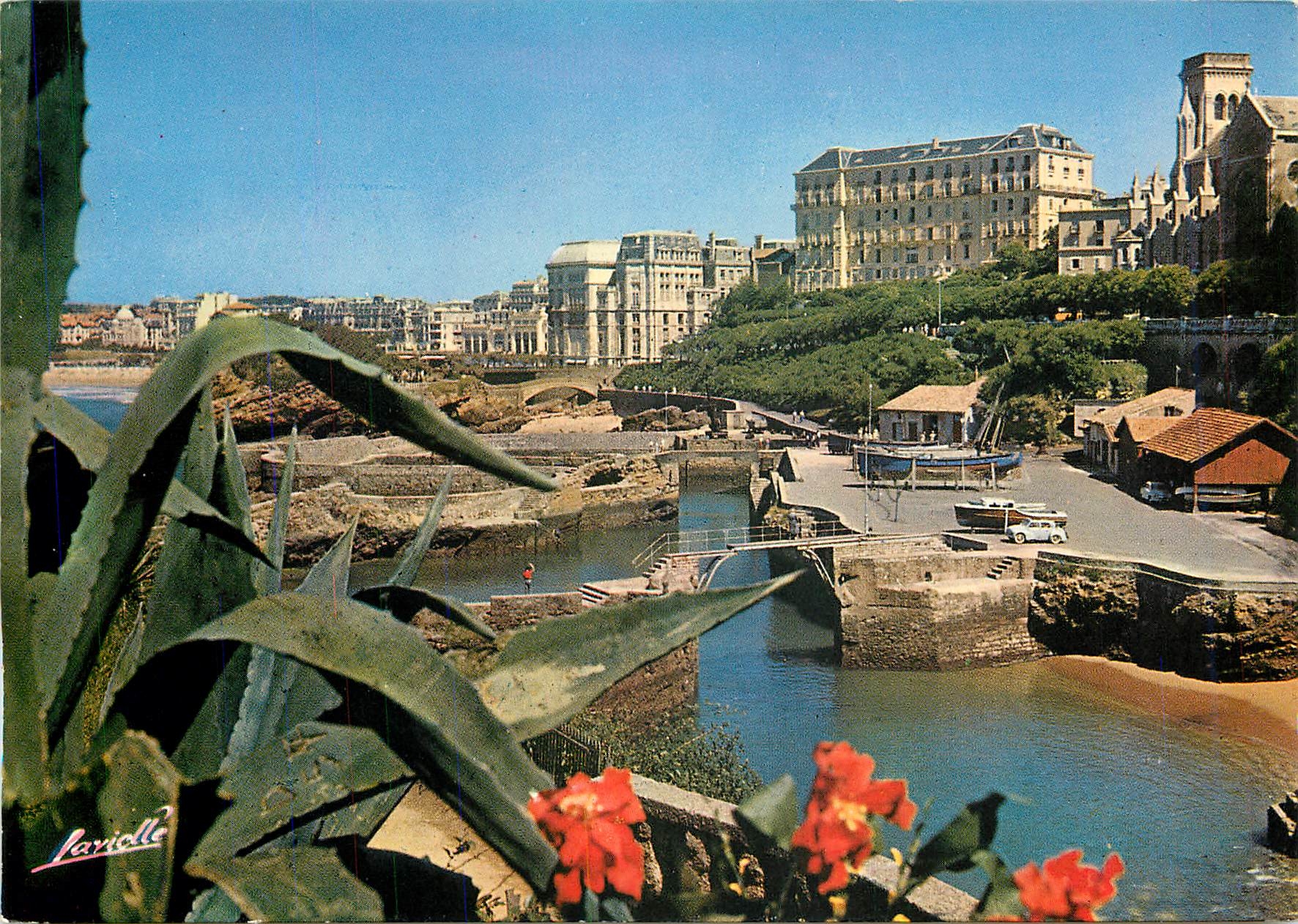 CPM Biarritz BP Le Port des Pecheurs 