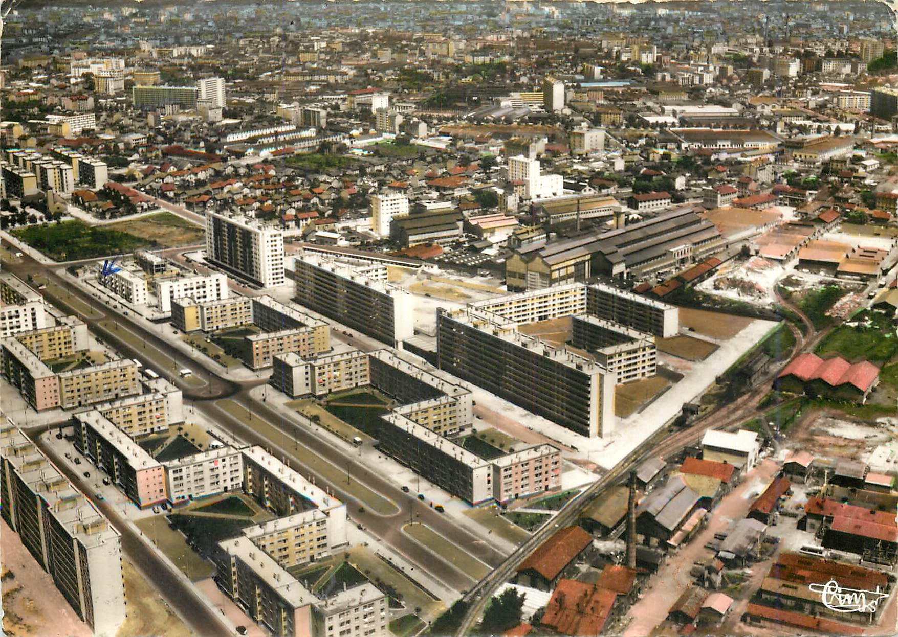 CPM Lyon Rhone Boulevard des Etats Unis 