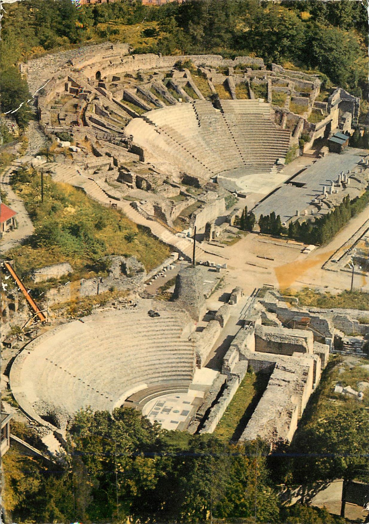 CPM Lyon Colline de Fourviere les Theatres Romaines 