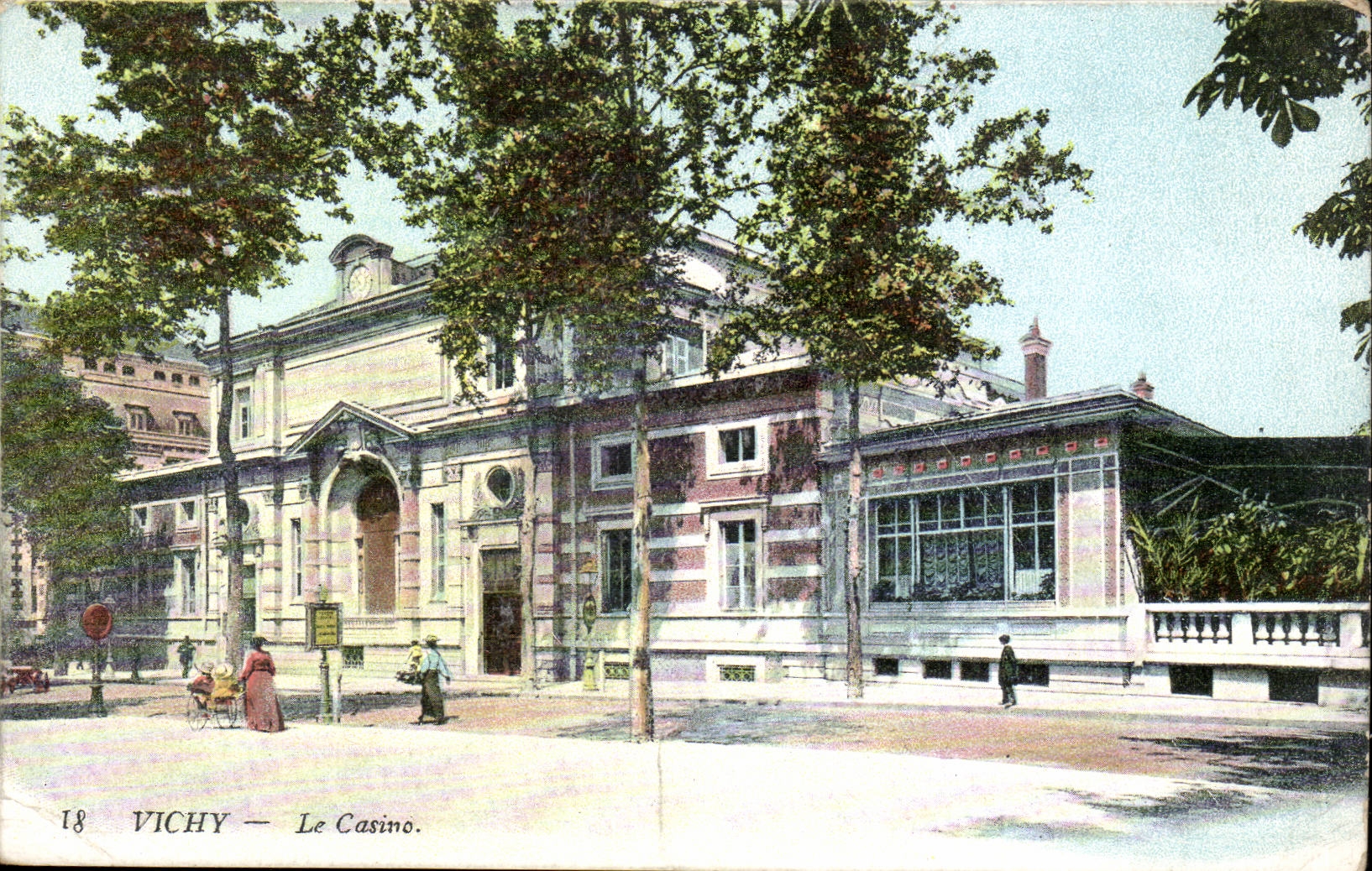 Vichy-Le Casino-CPA