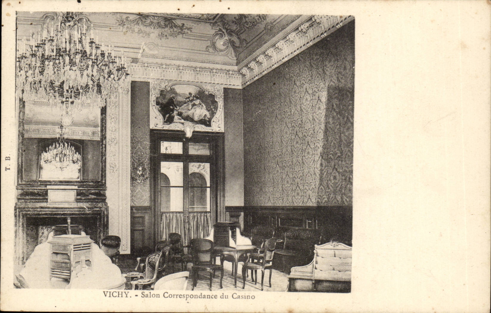 Vichy-salon Correspondance du Casino-CPA