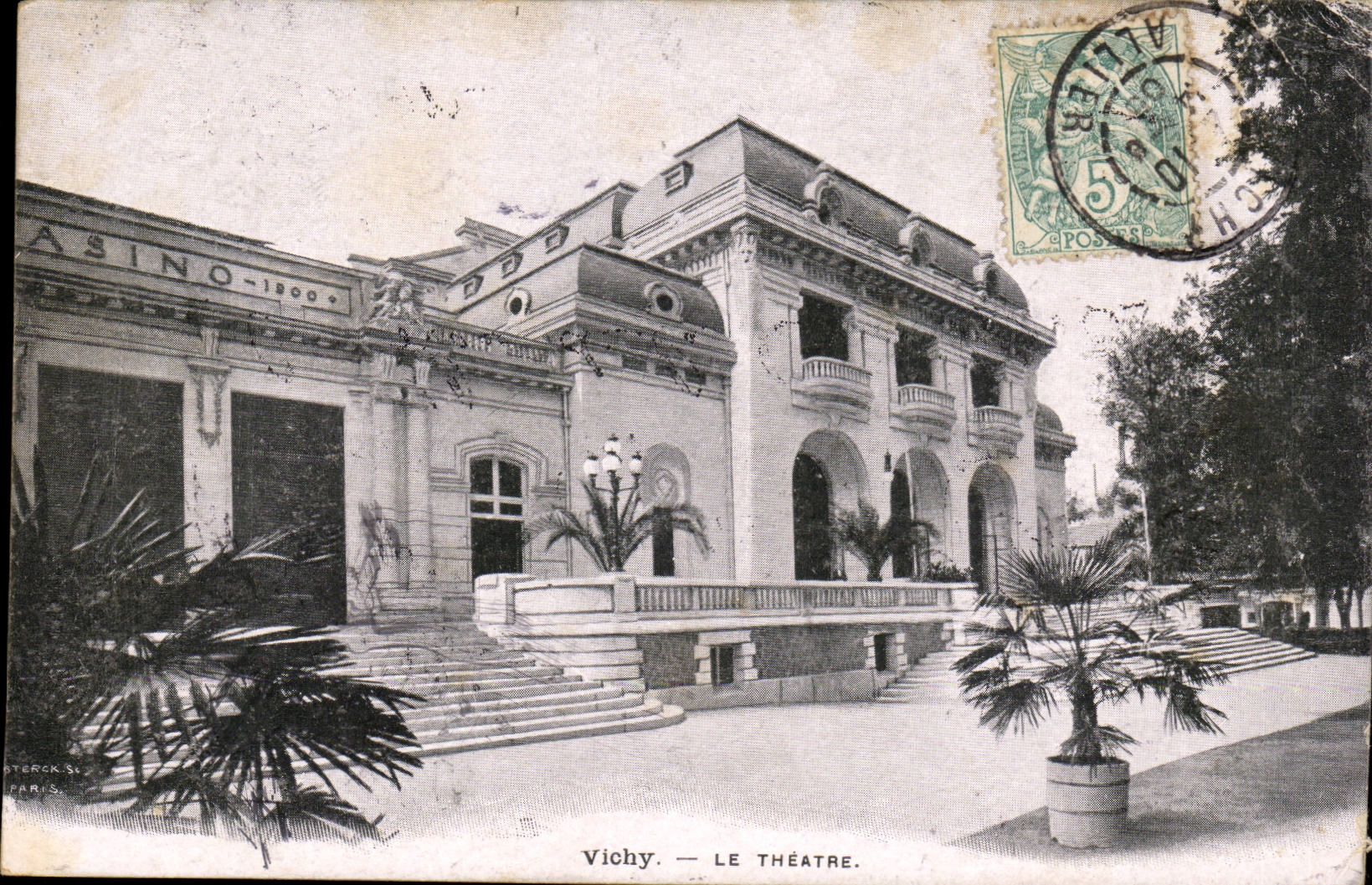 Vichy-Le Theatre-CPA