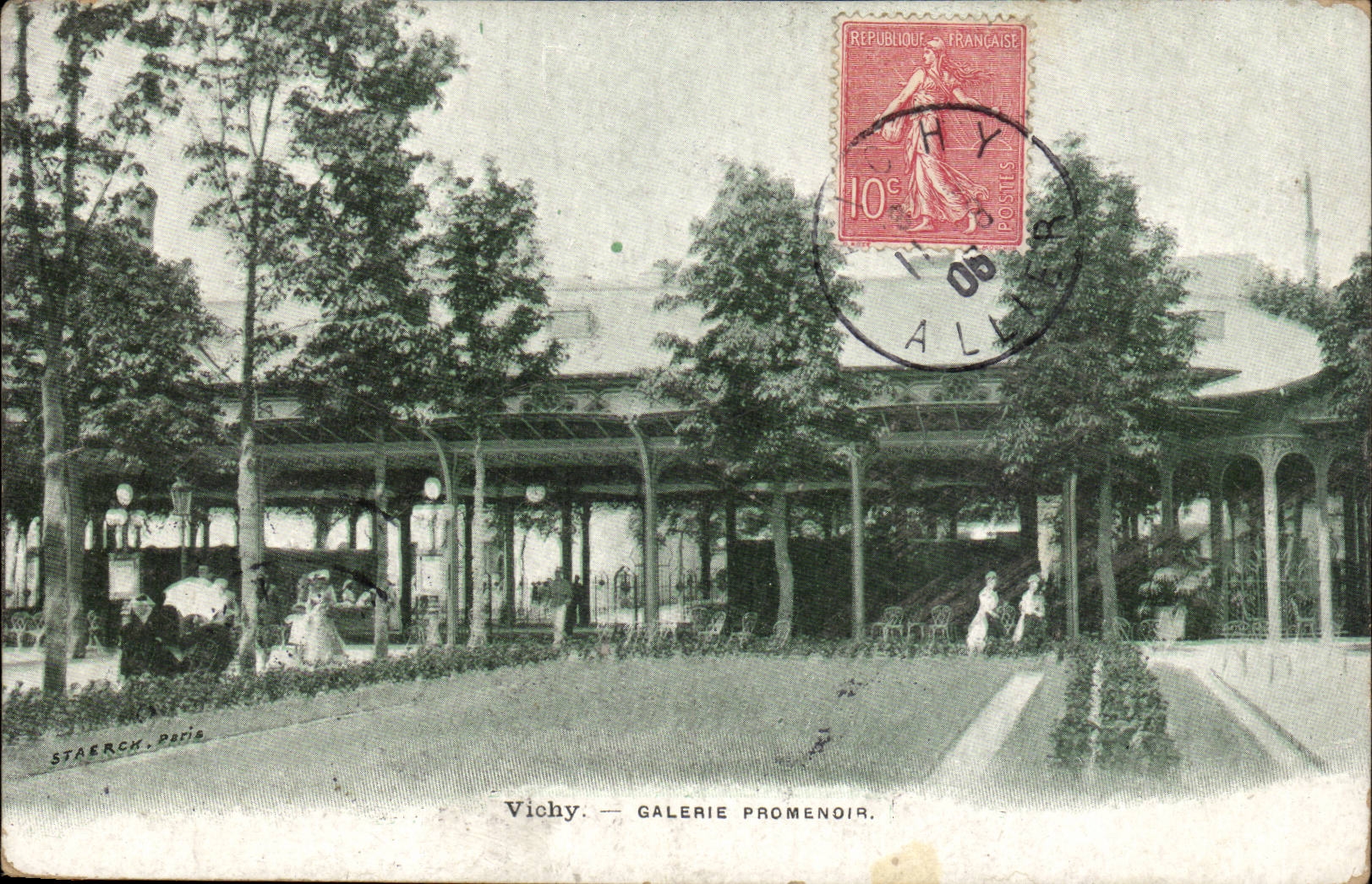 Vichy-Galerie Promenoir-CPA