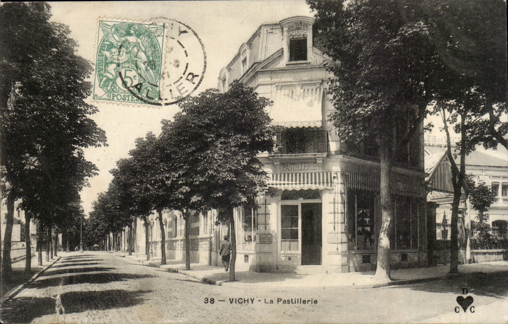 Vichy-La Pastillerie-CPA