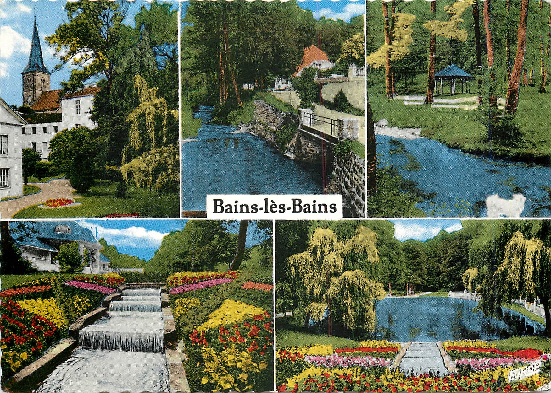 CPM Bains les Bains Vosges 