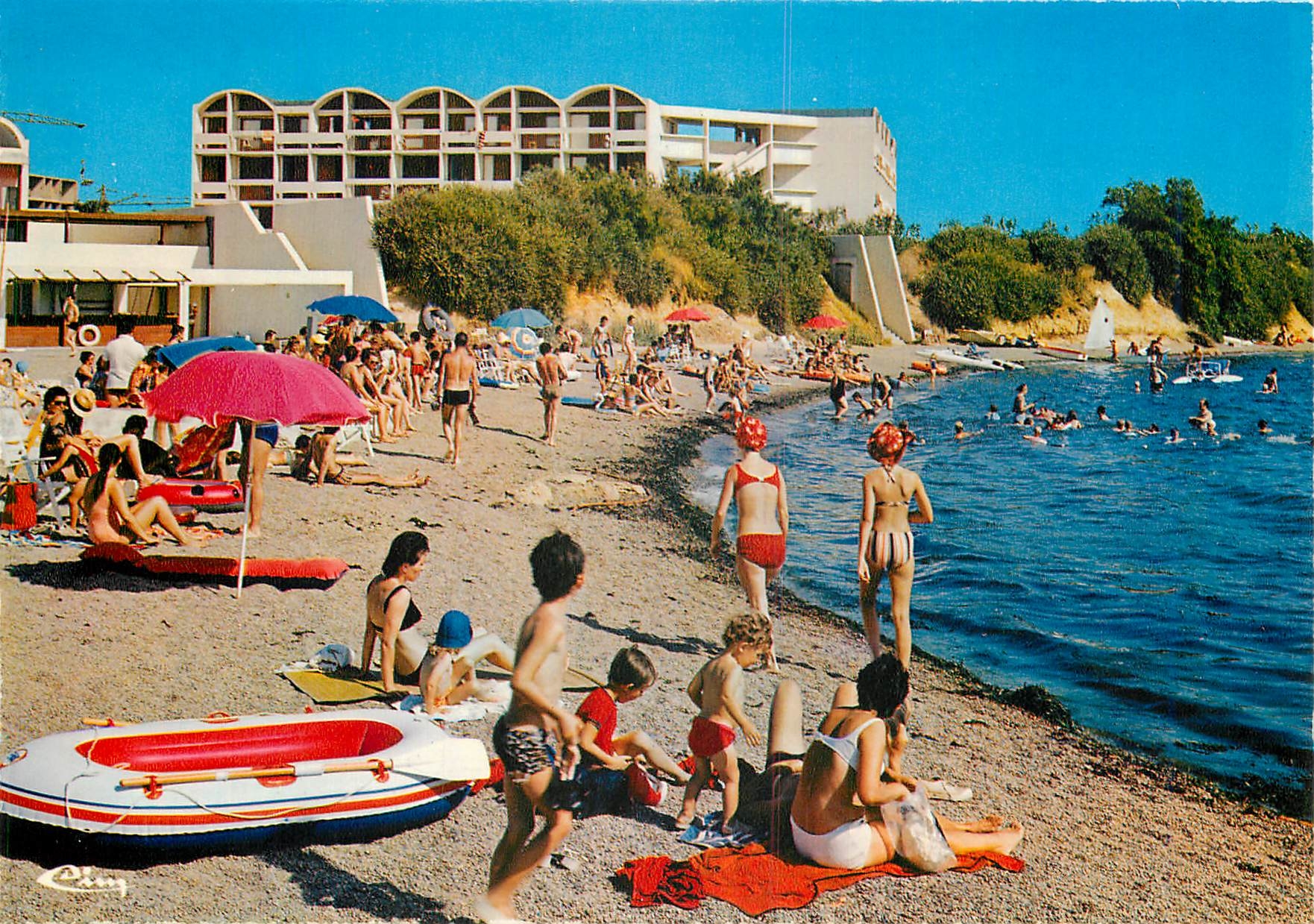 CPM Balaruc les Bains Herault Village Vacances Families VVF