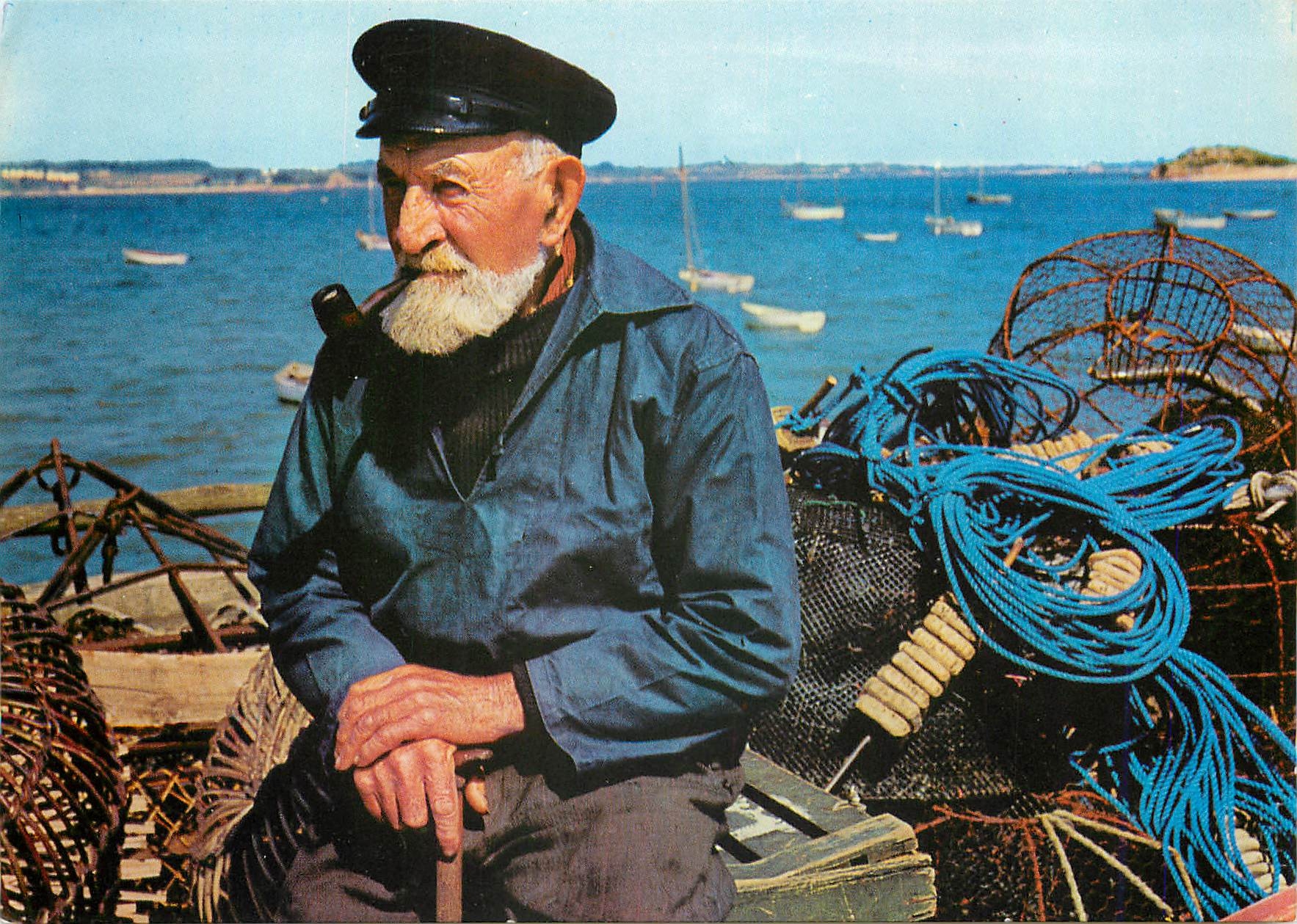 CPM Couleurs de Bretagne Vieux Pecheur 
