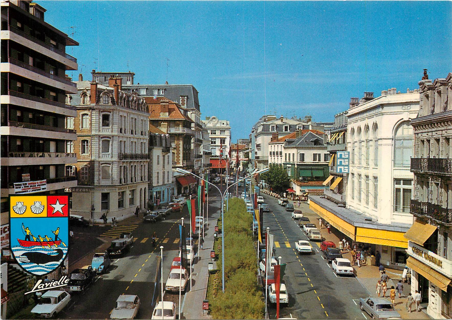 CPM Biarritz La Place Georges Clemenceau 