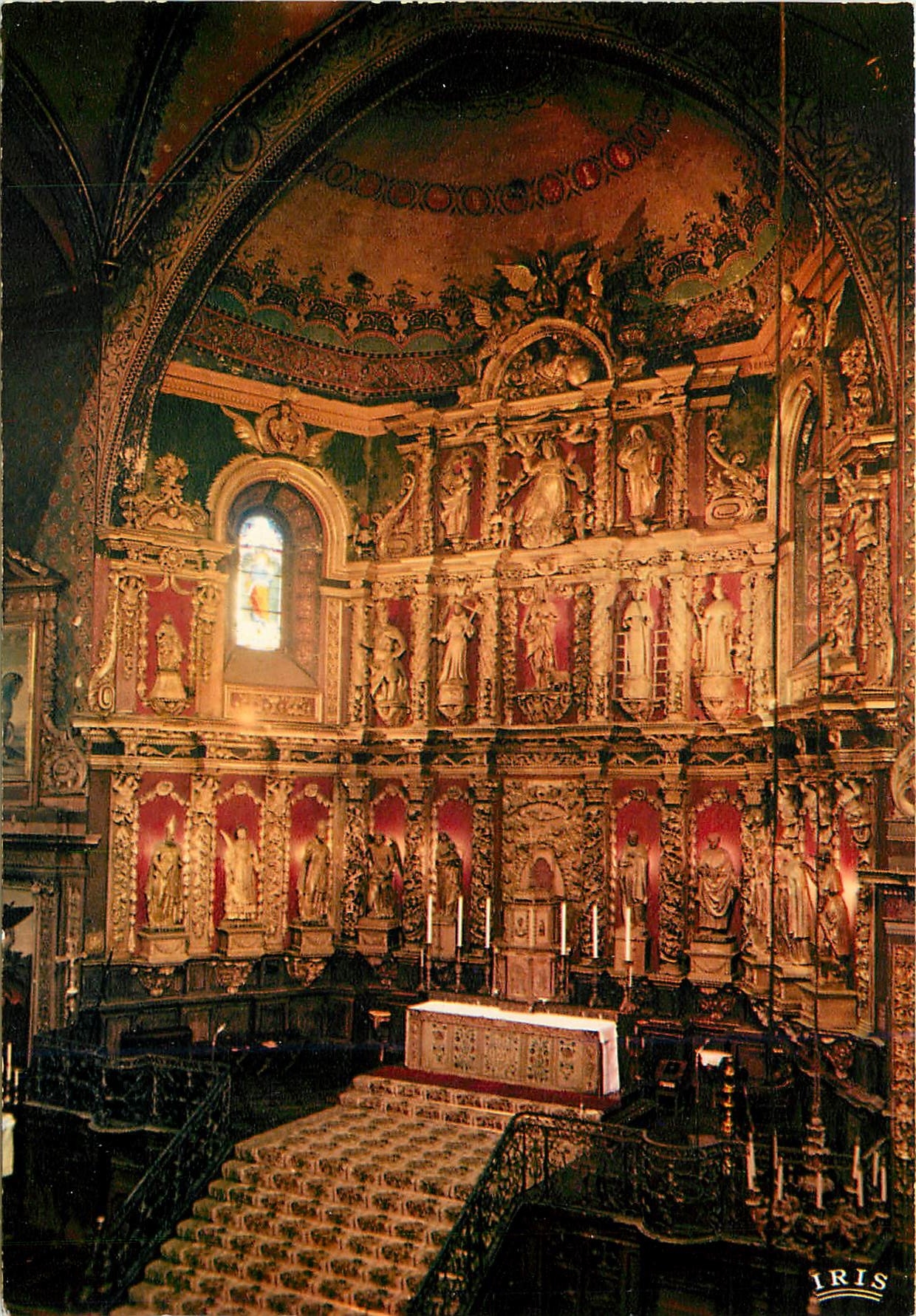 CPM St Jean de Luz B Pyr Eglise ou eut lieu le mariage de Louis XIV 