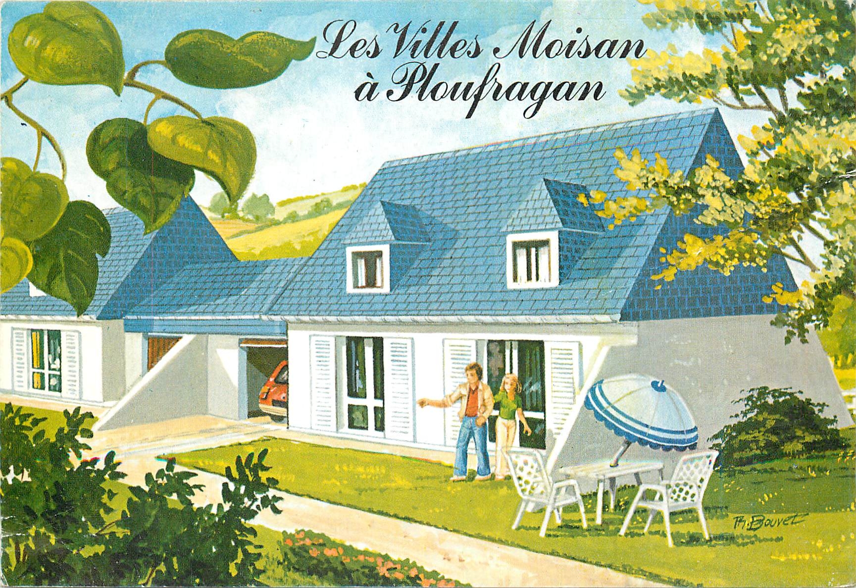 CPM Les Villes Moisan a Ploufragan