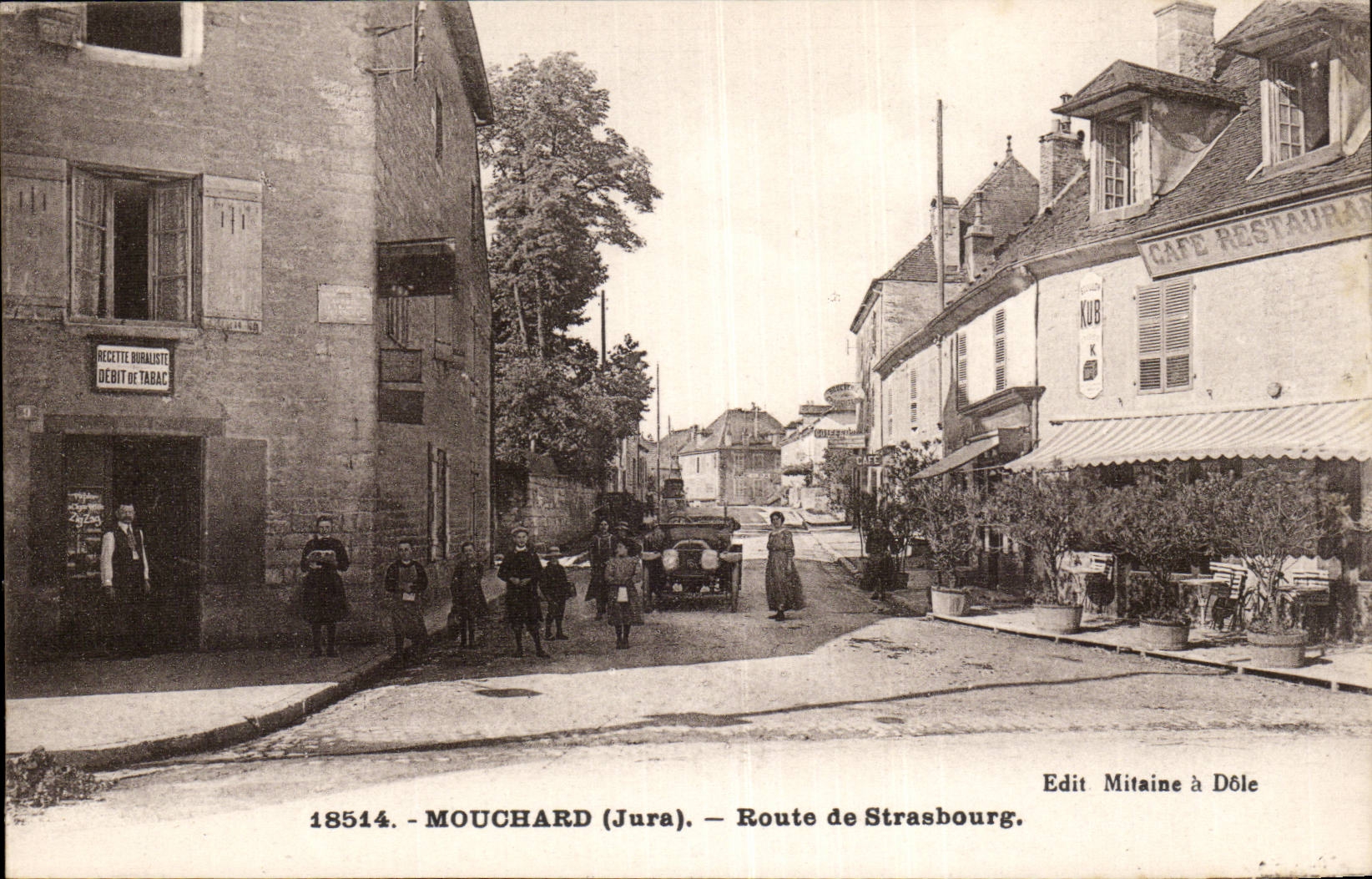 Informer (the Jura) - Automobile Road of Strasbourg-CPA