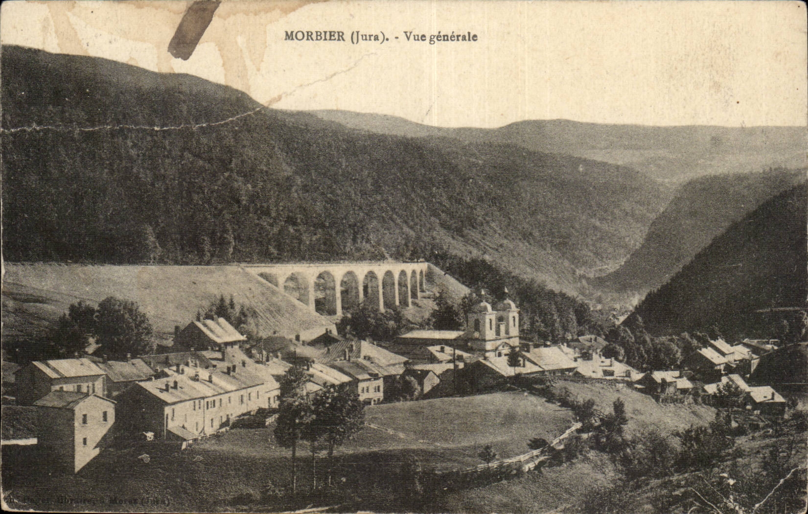 Morbier (the Jura) - View - CPA