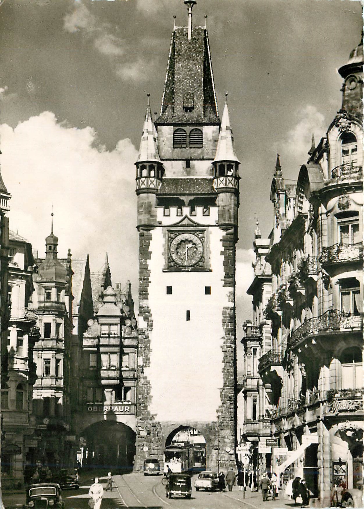 CPM Feiburg Schwarzwald Dos Mortinstor la porte St Moritz