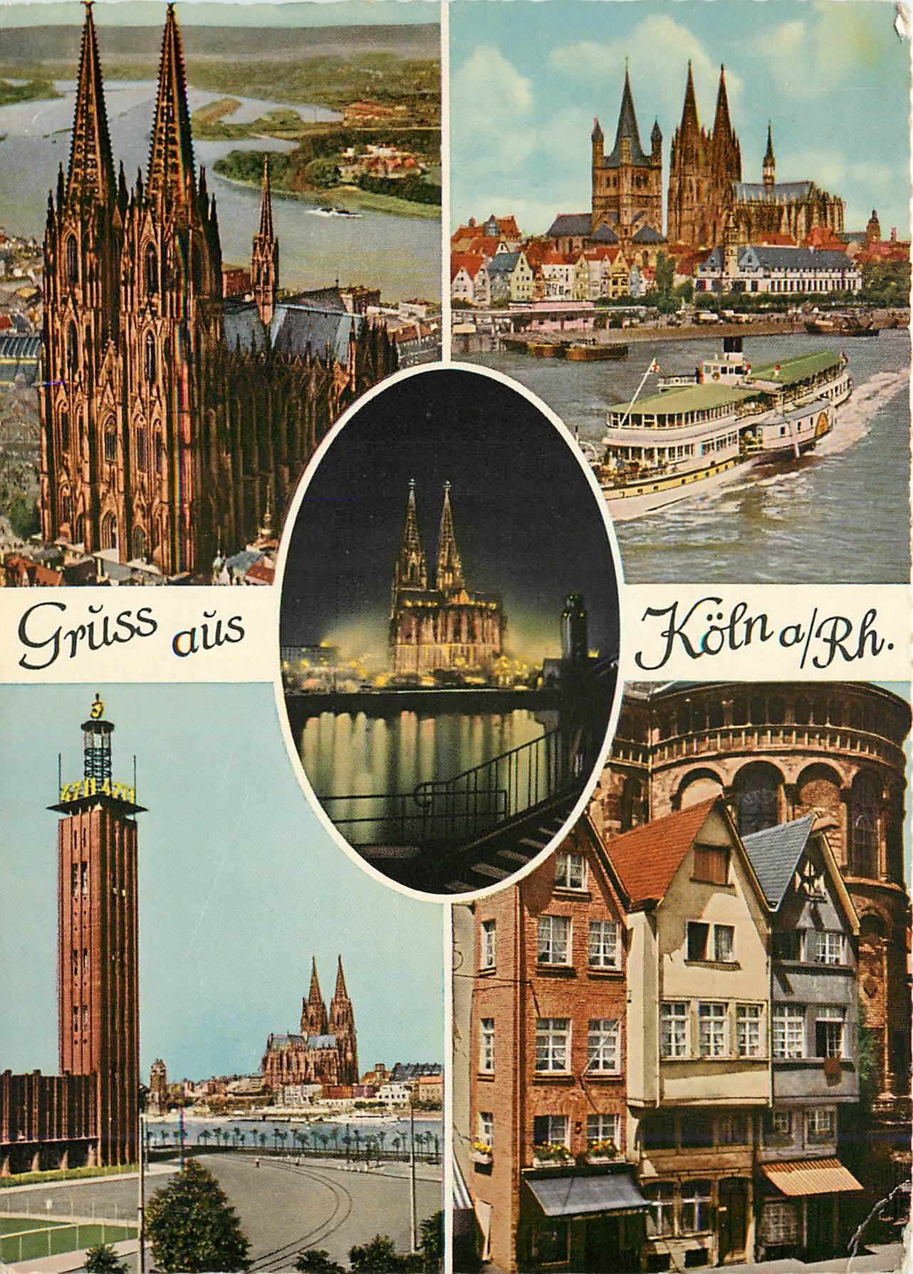 CPM Gruss aus Koln a Rh