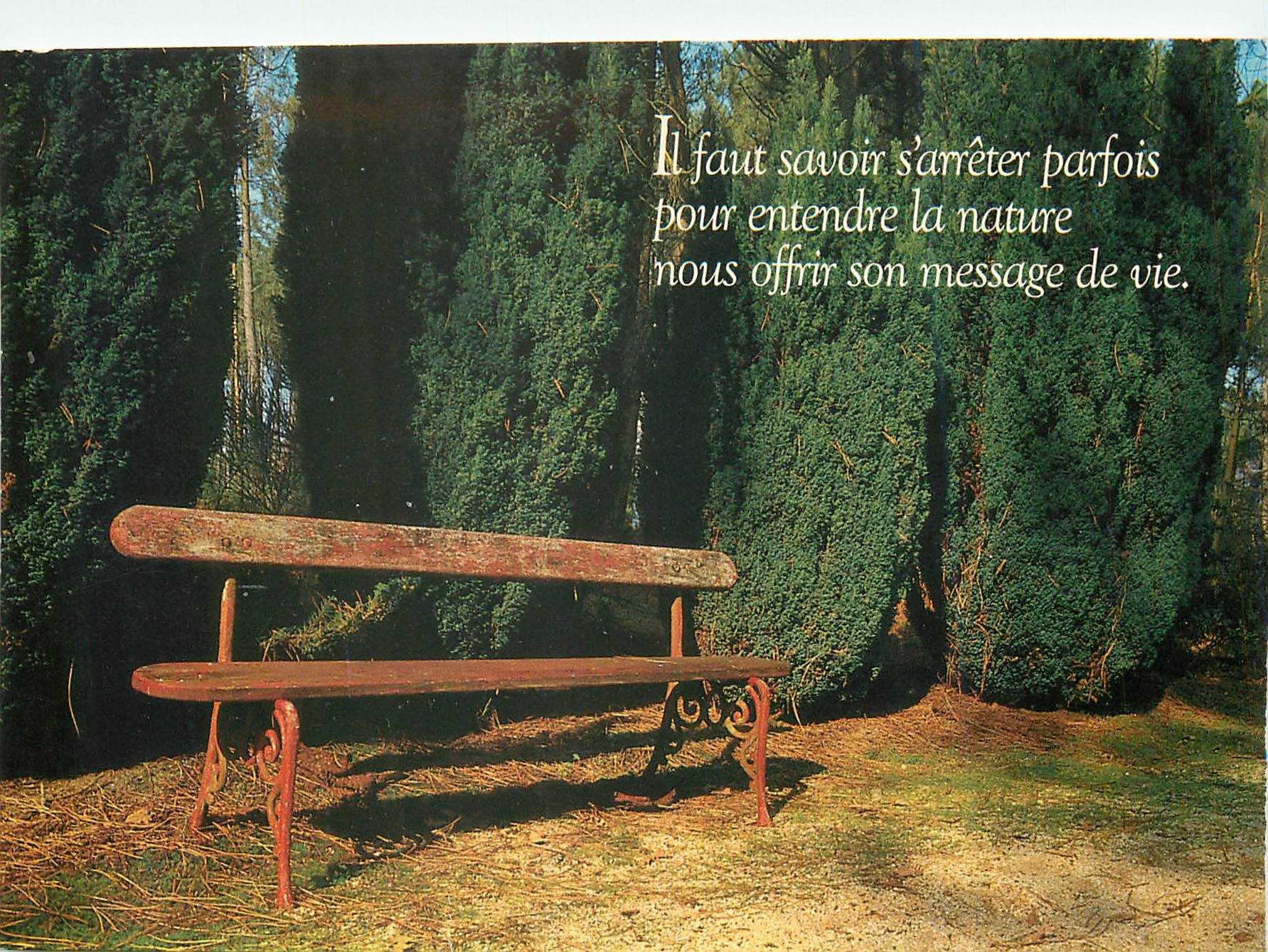 CPM Il faut savoir s'arreter parfois pour entendre la nature nous offir son message de vie