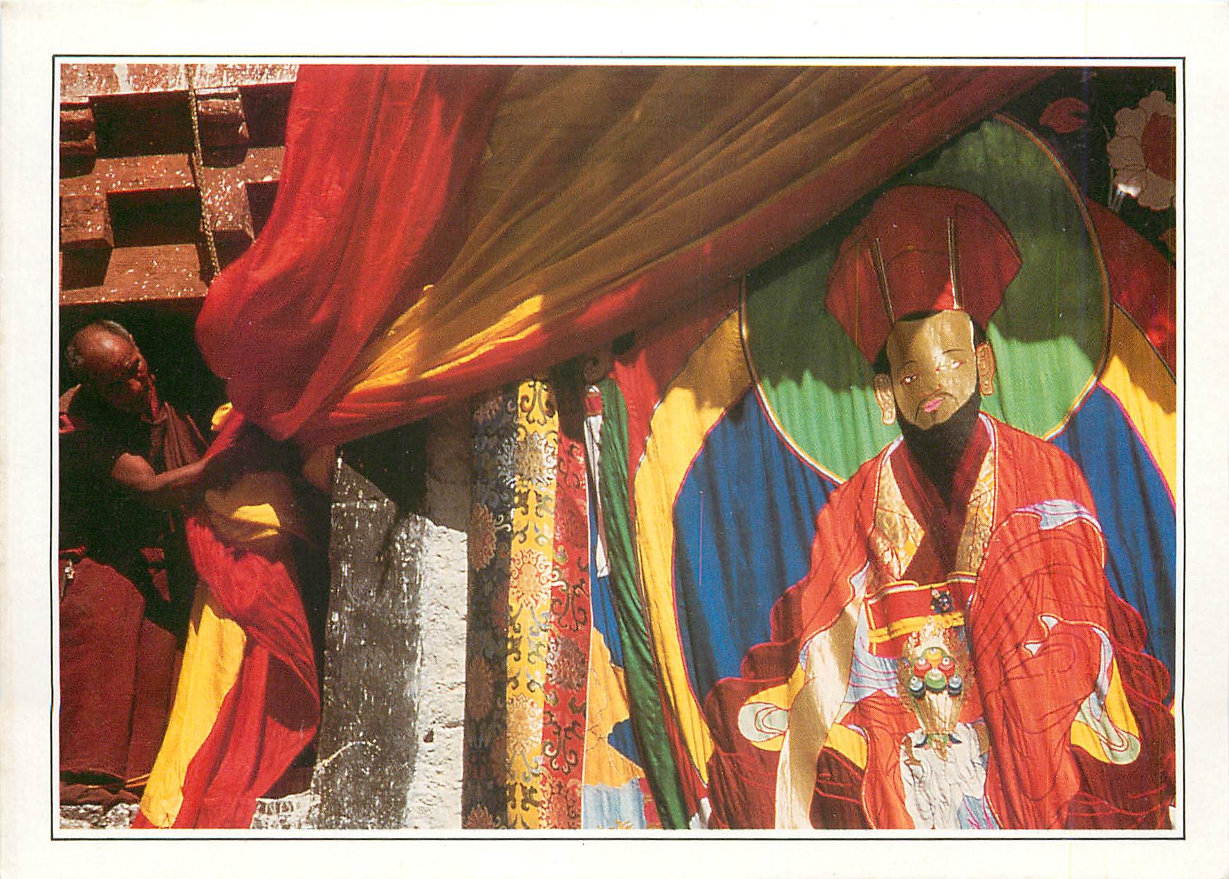 CPM India Ladakh Fete annuelle au monastere d'Hemis
