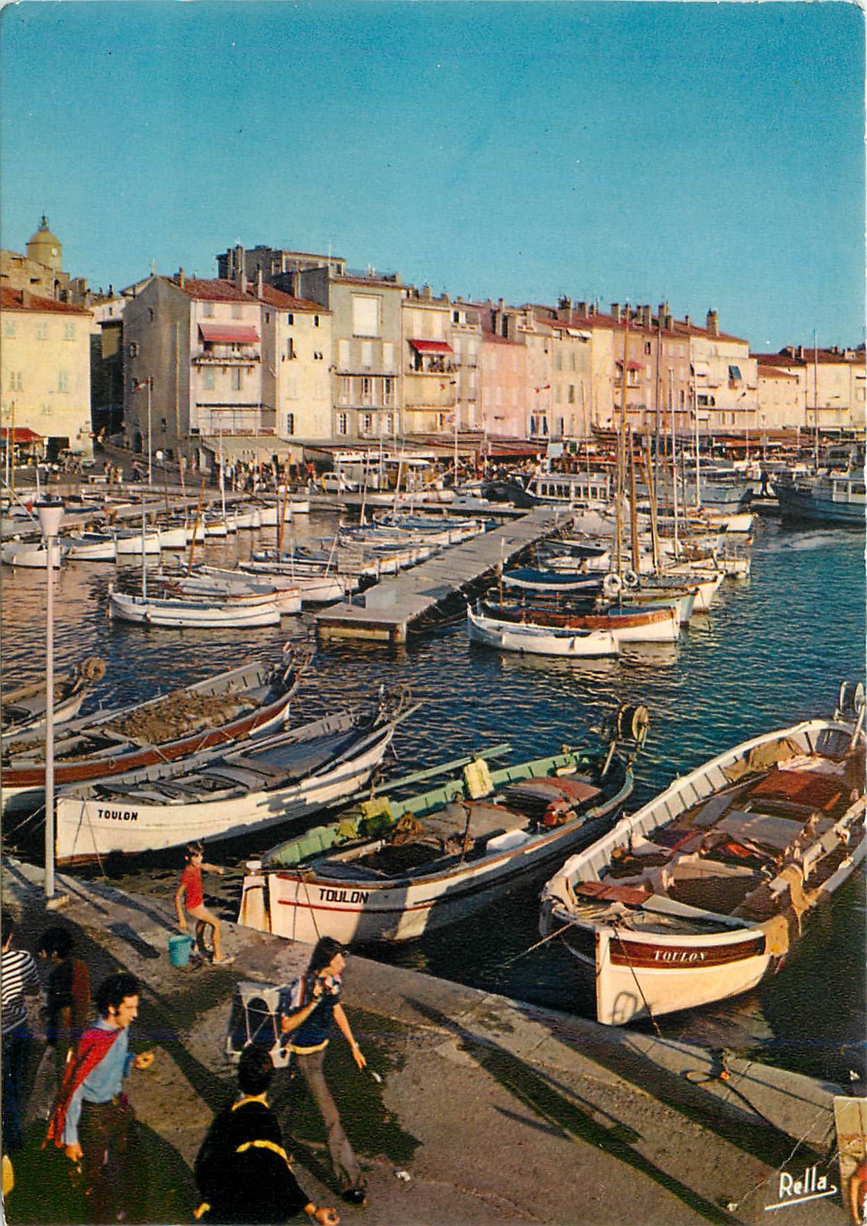 CPM La Cote d'Azur Varoise Saint Tropez (Var) Le Port