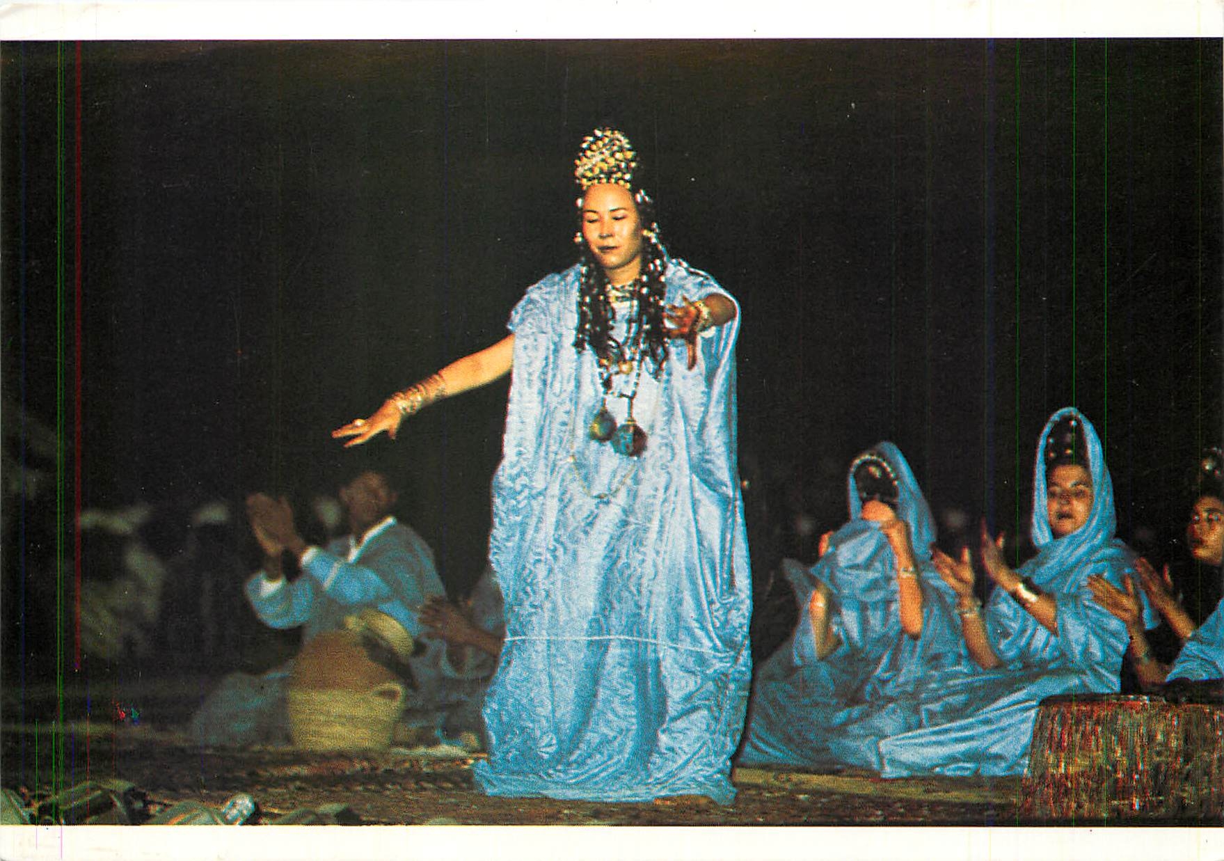 CPM Maroc infini Danse de la Guedra