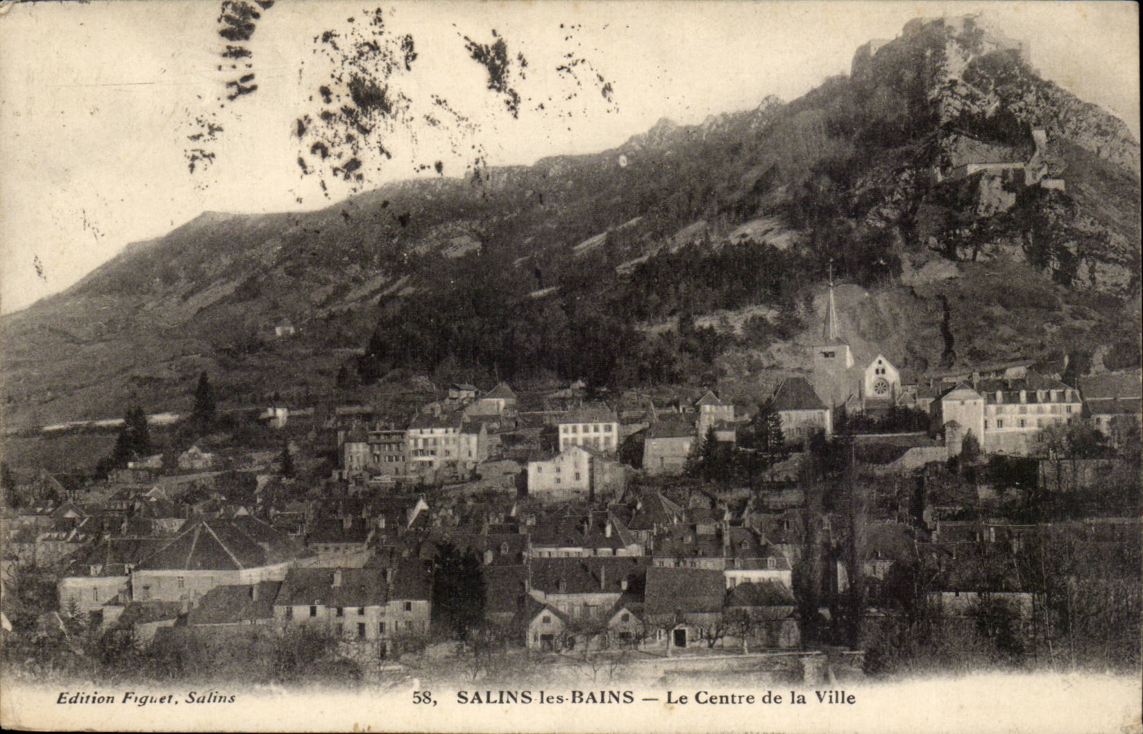 The Jura Picturesque-Saline-the-Baths Centers it City - CPA