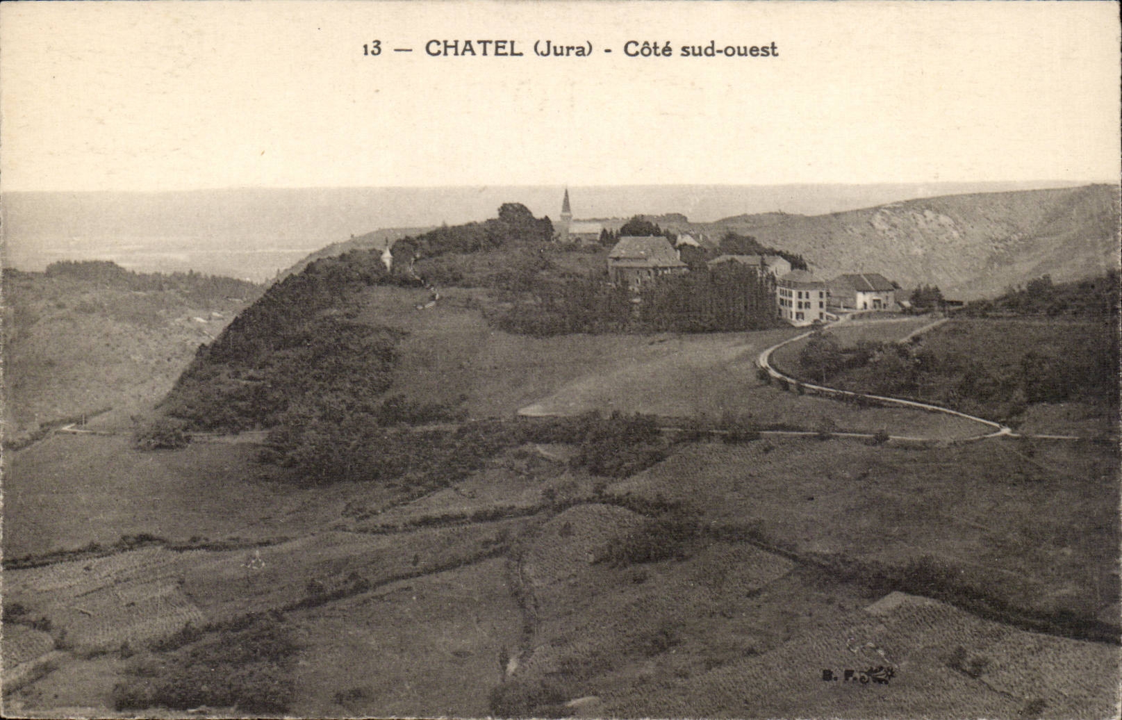 The Jura Pittoresque- Chatel- Dimensions south-western - CPA