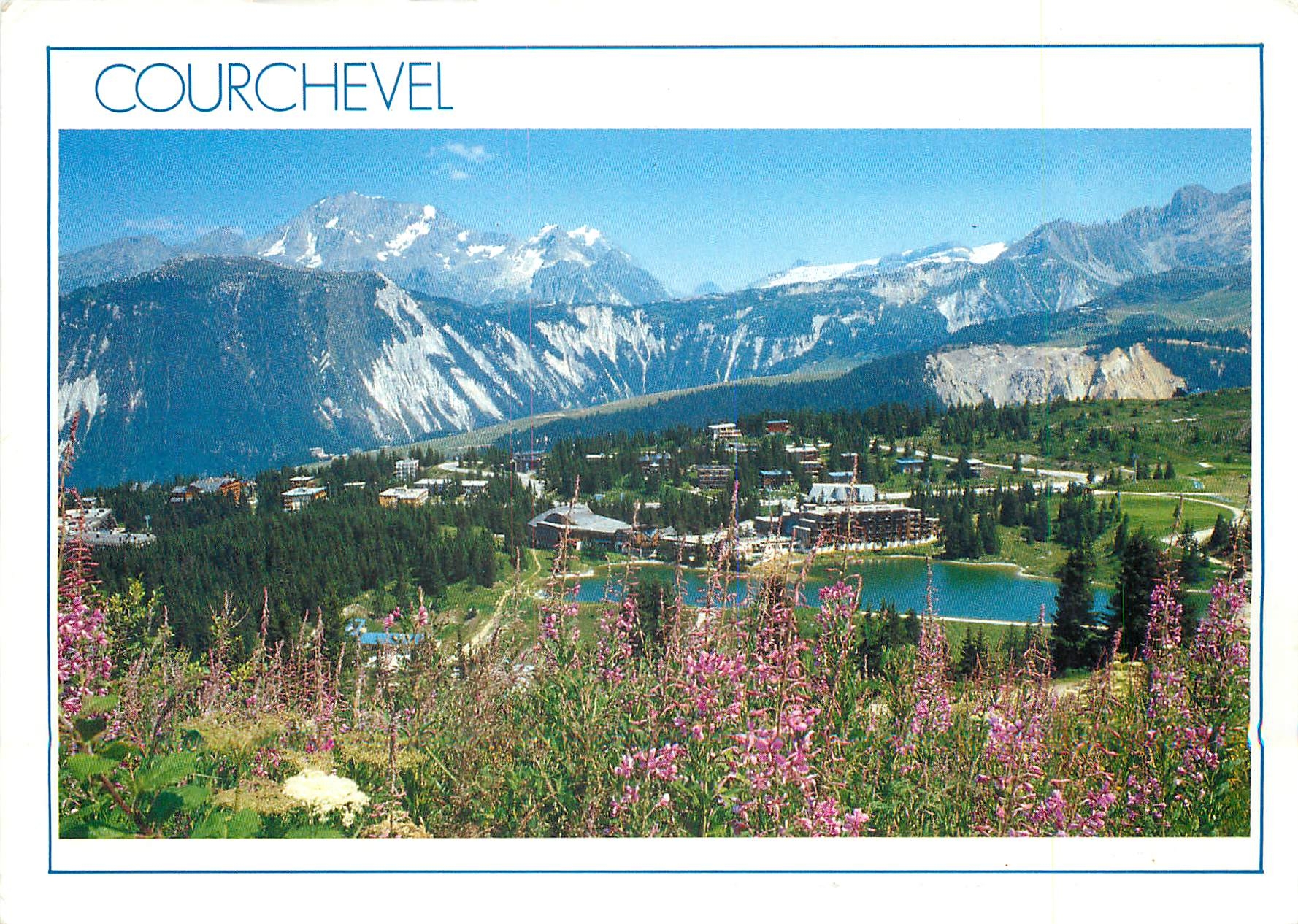 CPM Courchevel 1850 (Savoie) La Station le jardin Alpin En Tarentaise