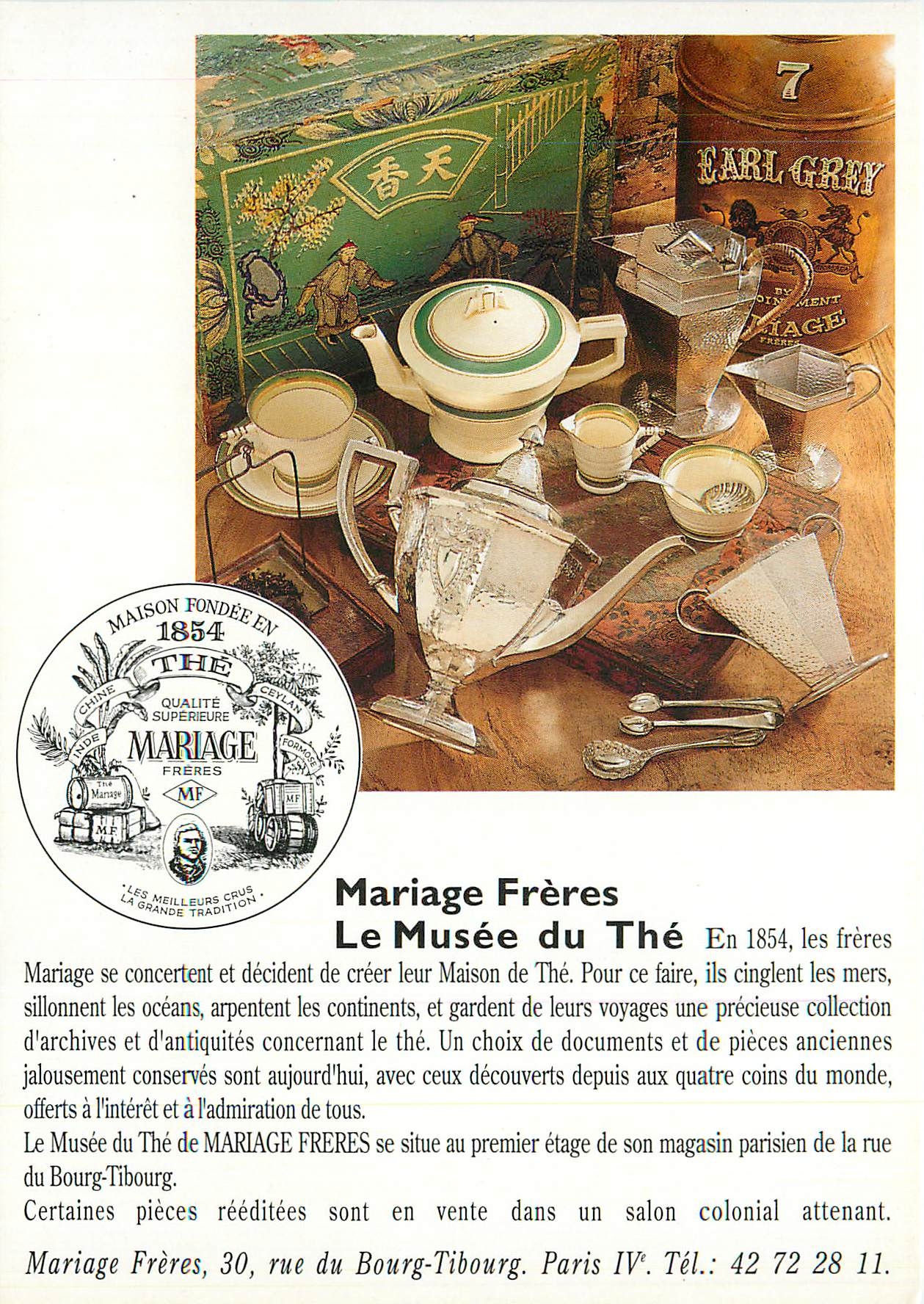 CPA Mariage Freres