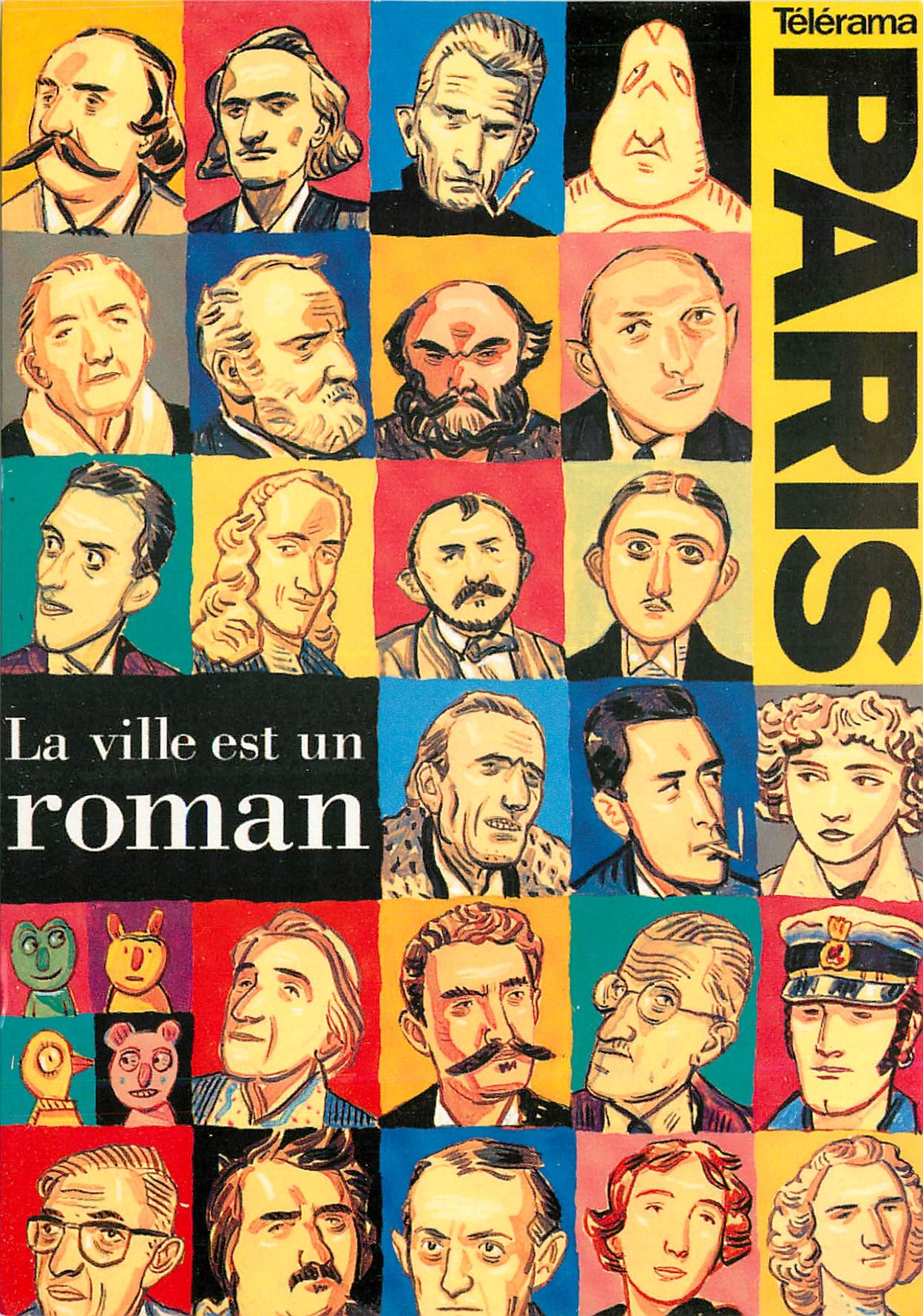 CPA La Ville est un Roman Telerama