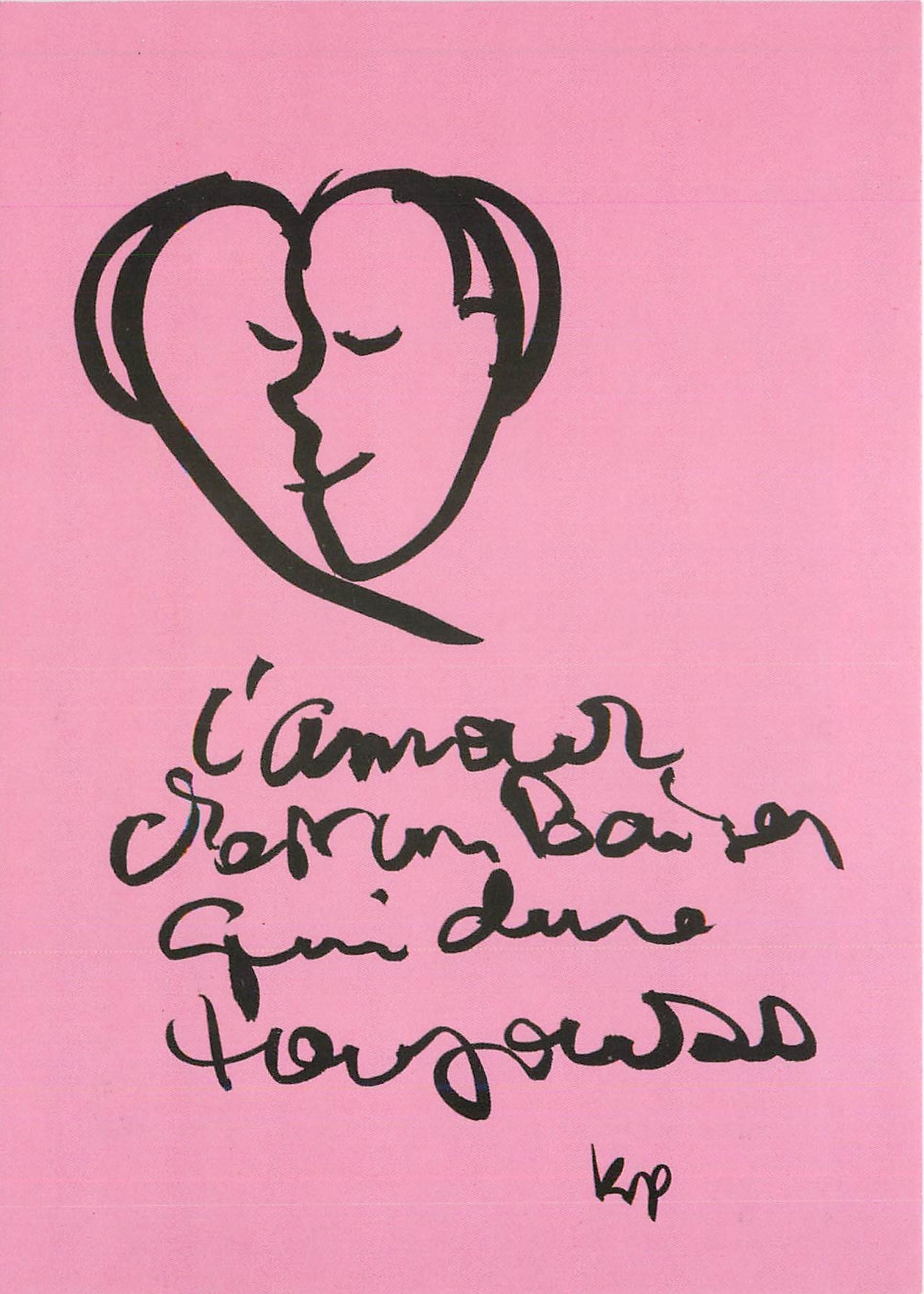 CPA L'amour Credit Lyonnais