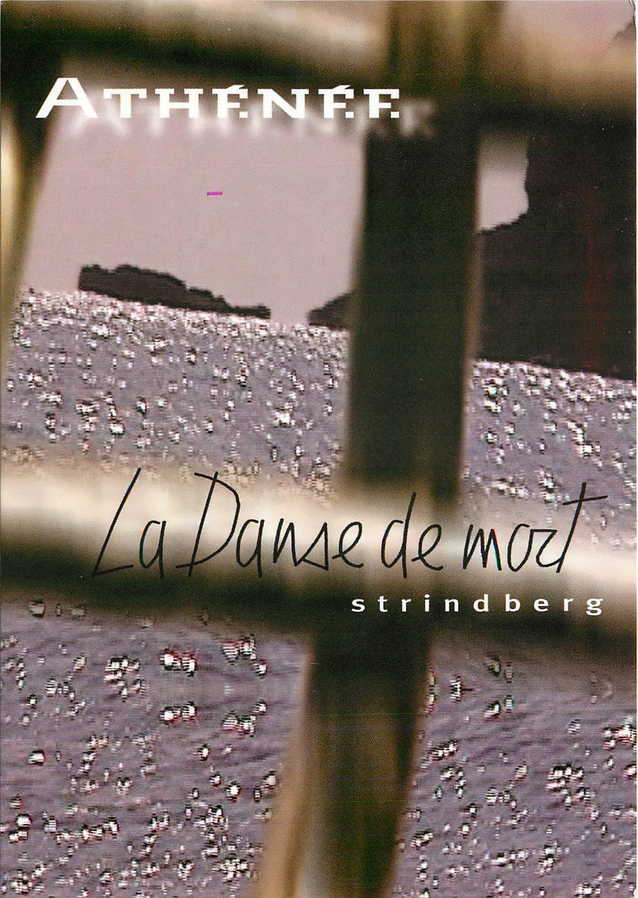 CPA La Danse de mort Strindberg