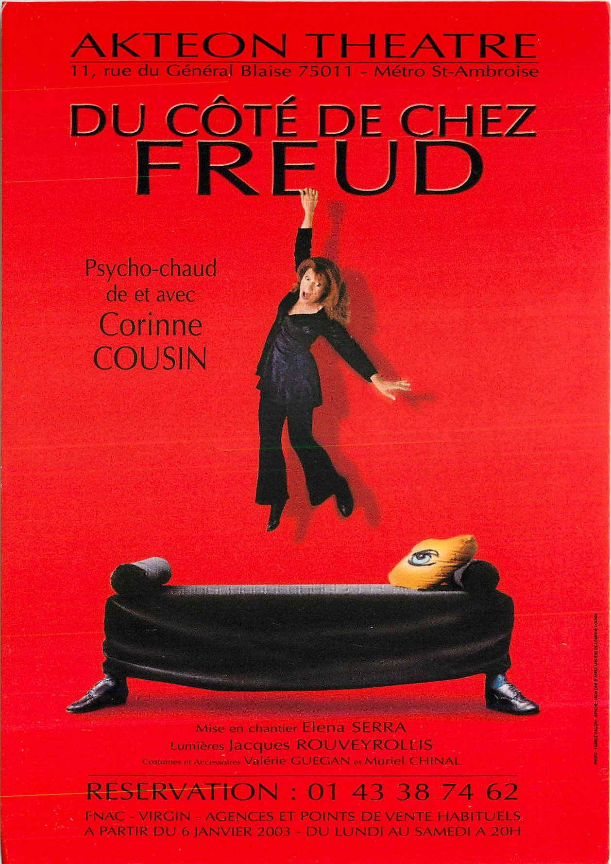 CPA Du Cote de chez Freud Aktean Theatre