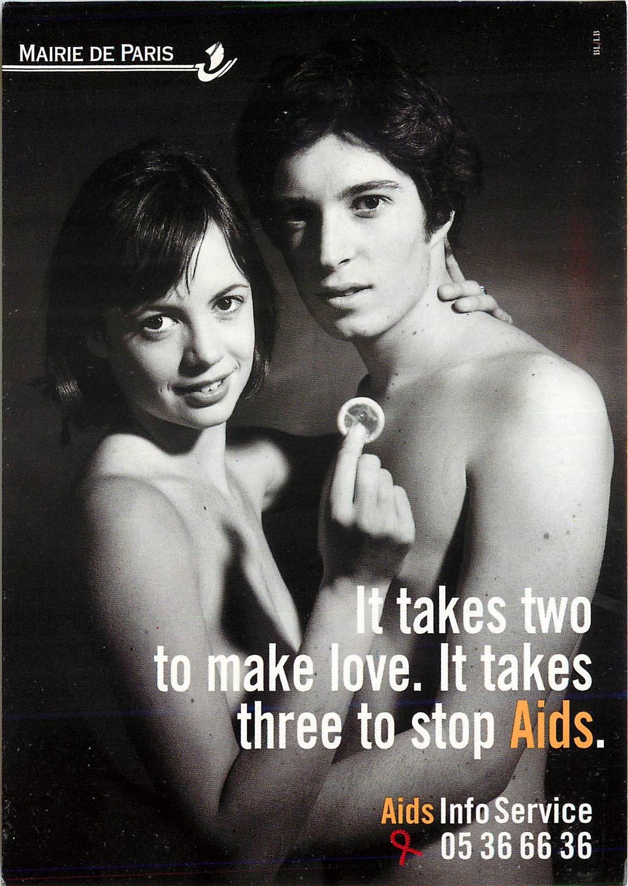 CPA It Takes to make love It Takes three to stop Aids SIDA