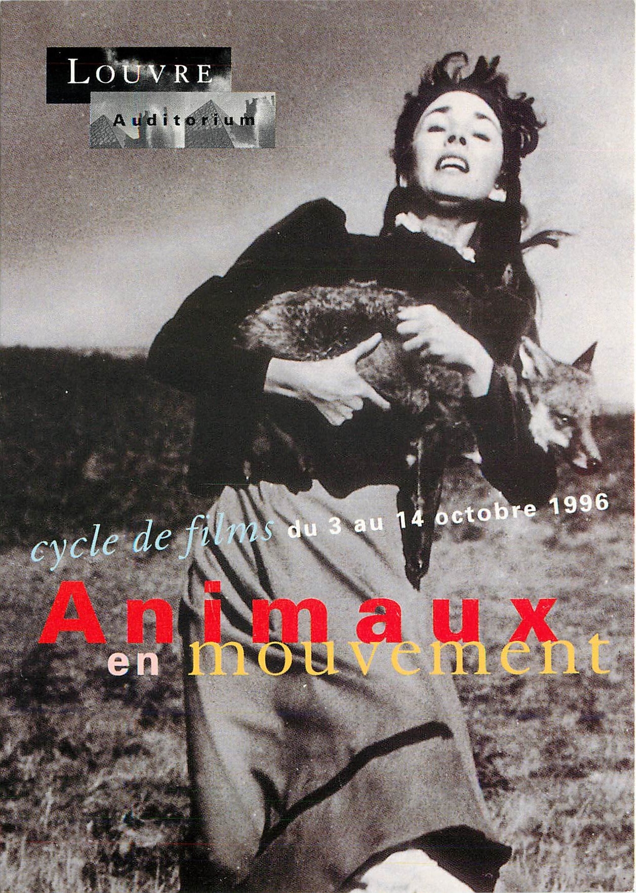 CPA Animaux en mouvement Louvre Renard 