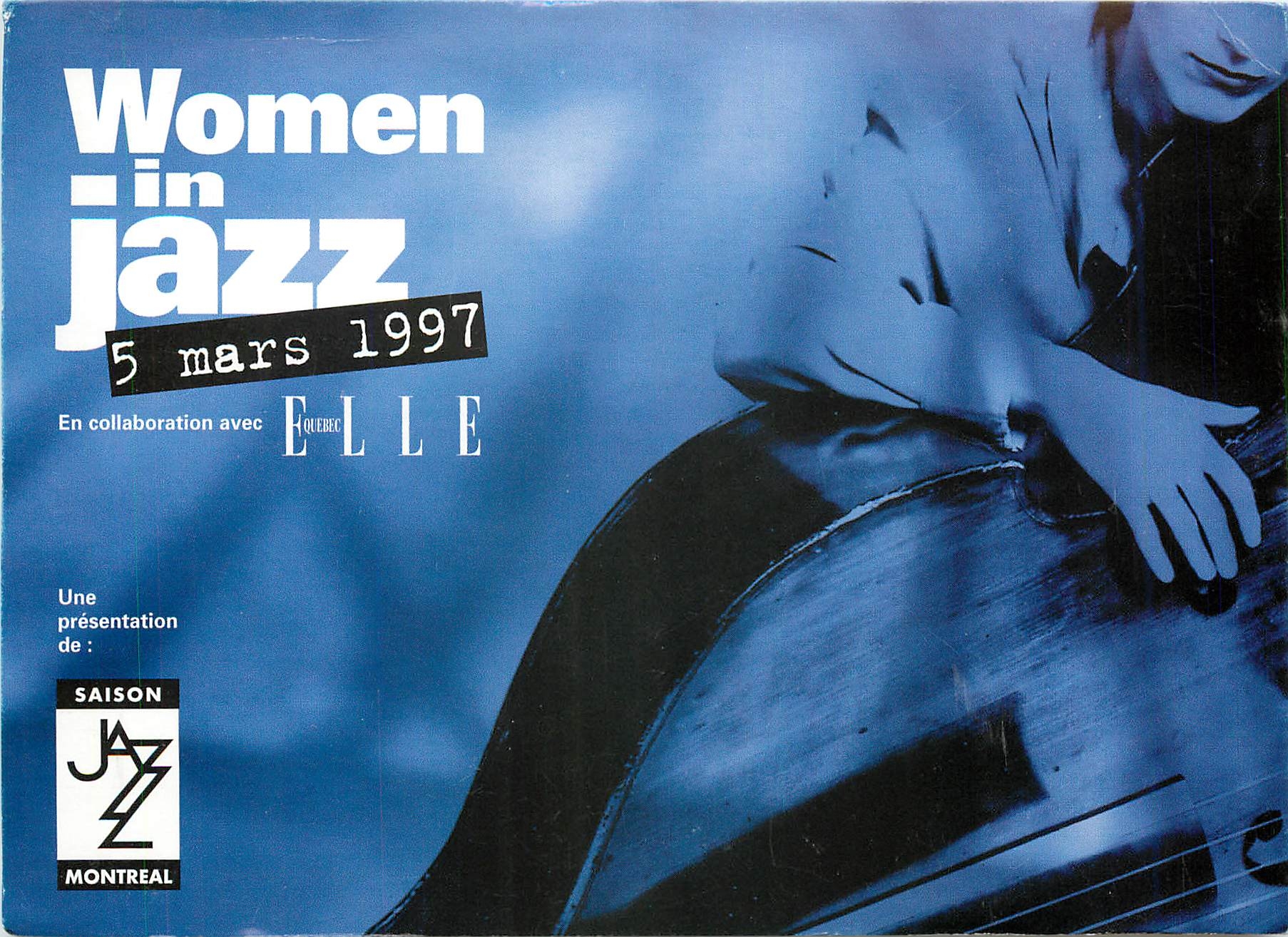 CPM Women in Jazz 5 mars 1997 Lille