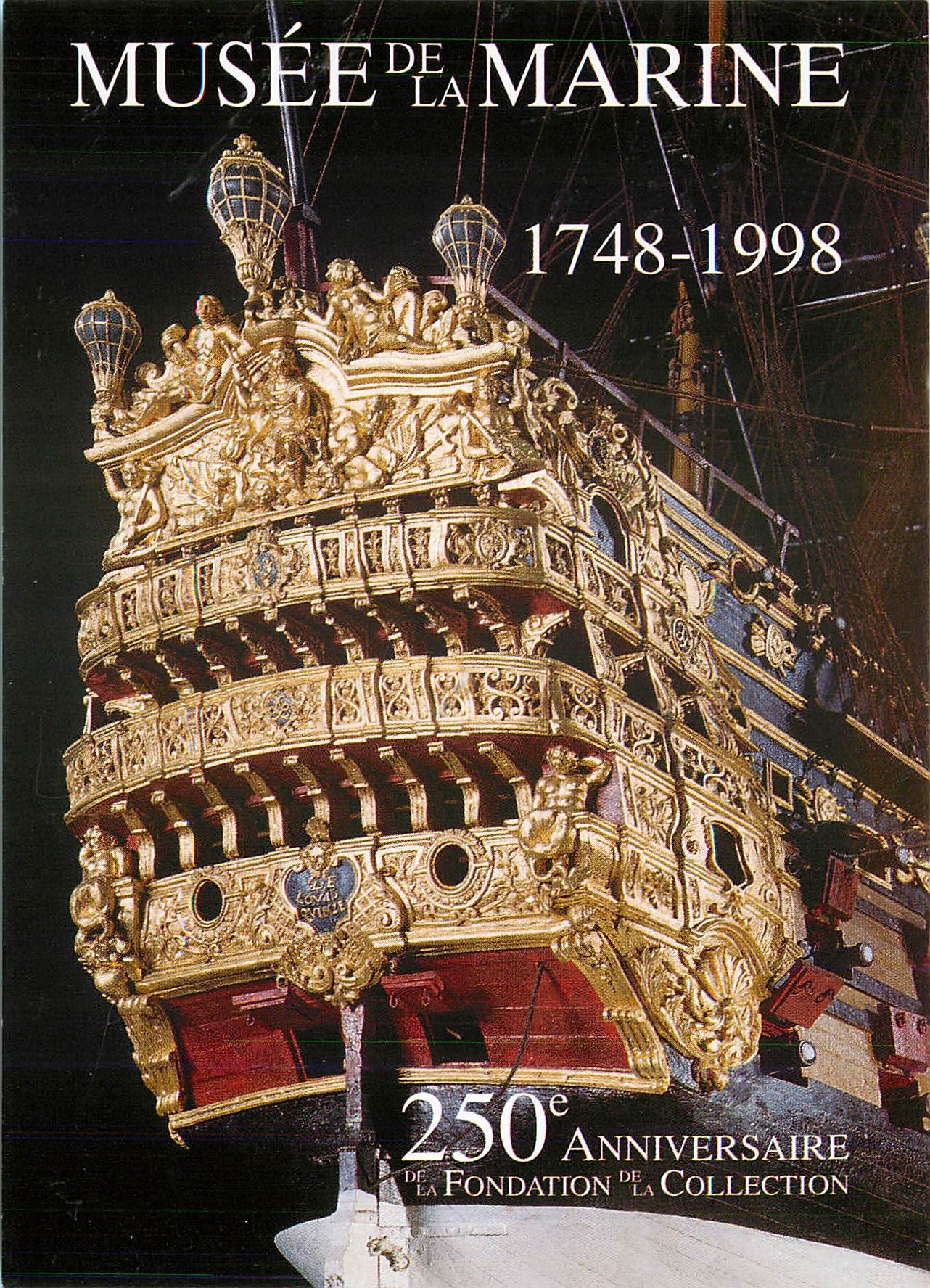 CPM Musee de la Marine 1748 1998 Bateau Paris